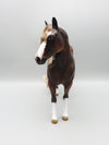 Istvan - OOAK - Dappled Silver Bay Ideal Stock Horse By Jess Hamill - Best Offer 5/30/23