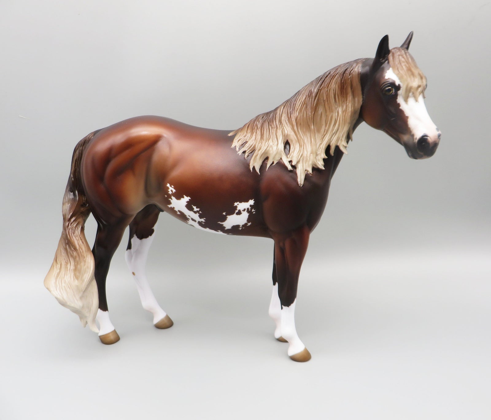 István - OOAK - Dappled Silver Bay Ideal Stock Horse By Jess Hamill - Best Offer 5/30/23