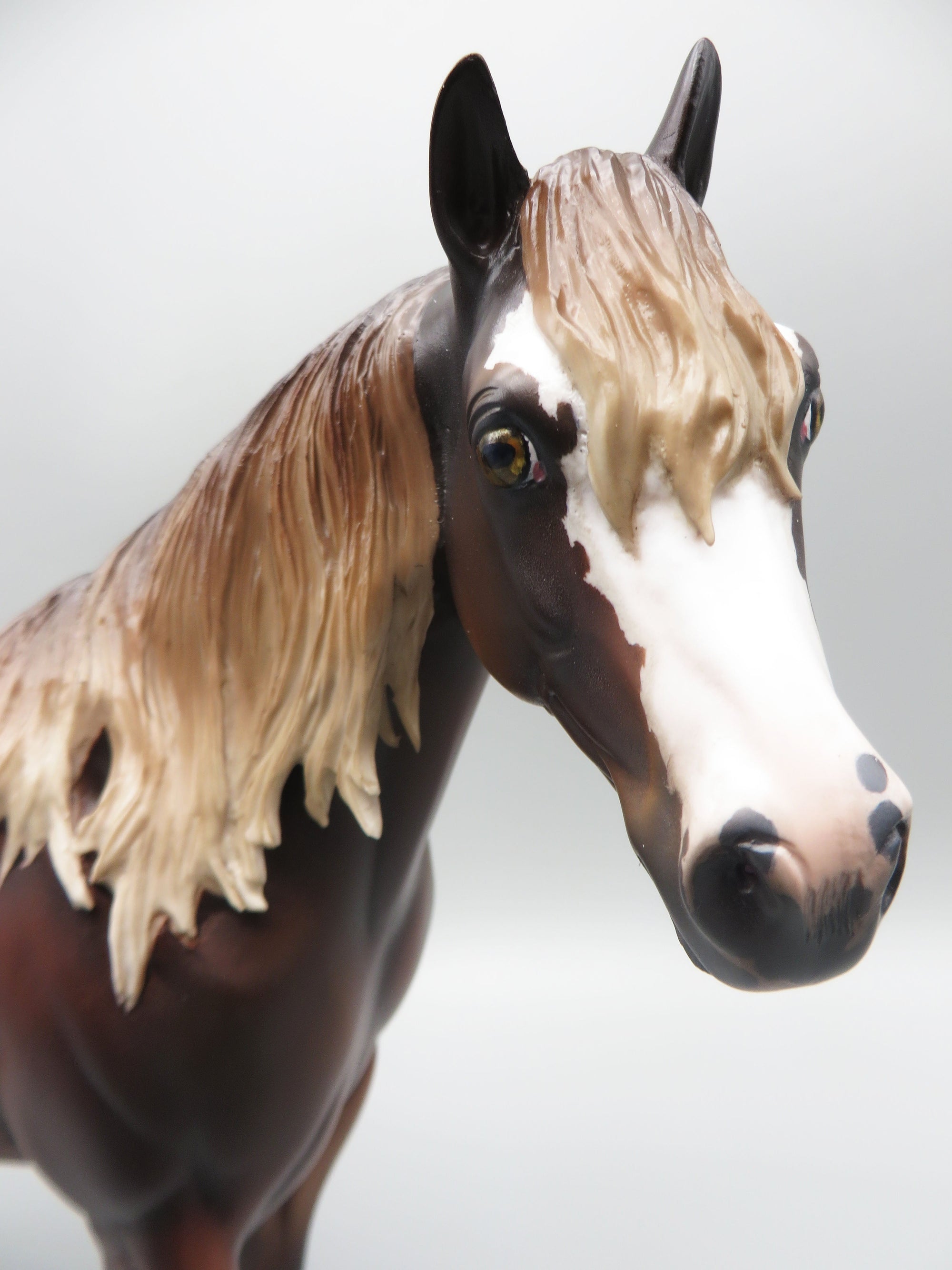 István - OOAK - Dappled Silver Bay Ideal Stock Horse By Jess Hamill - Best Offer 5/30/23