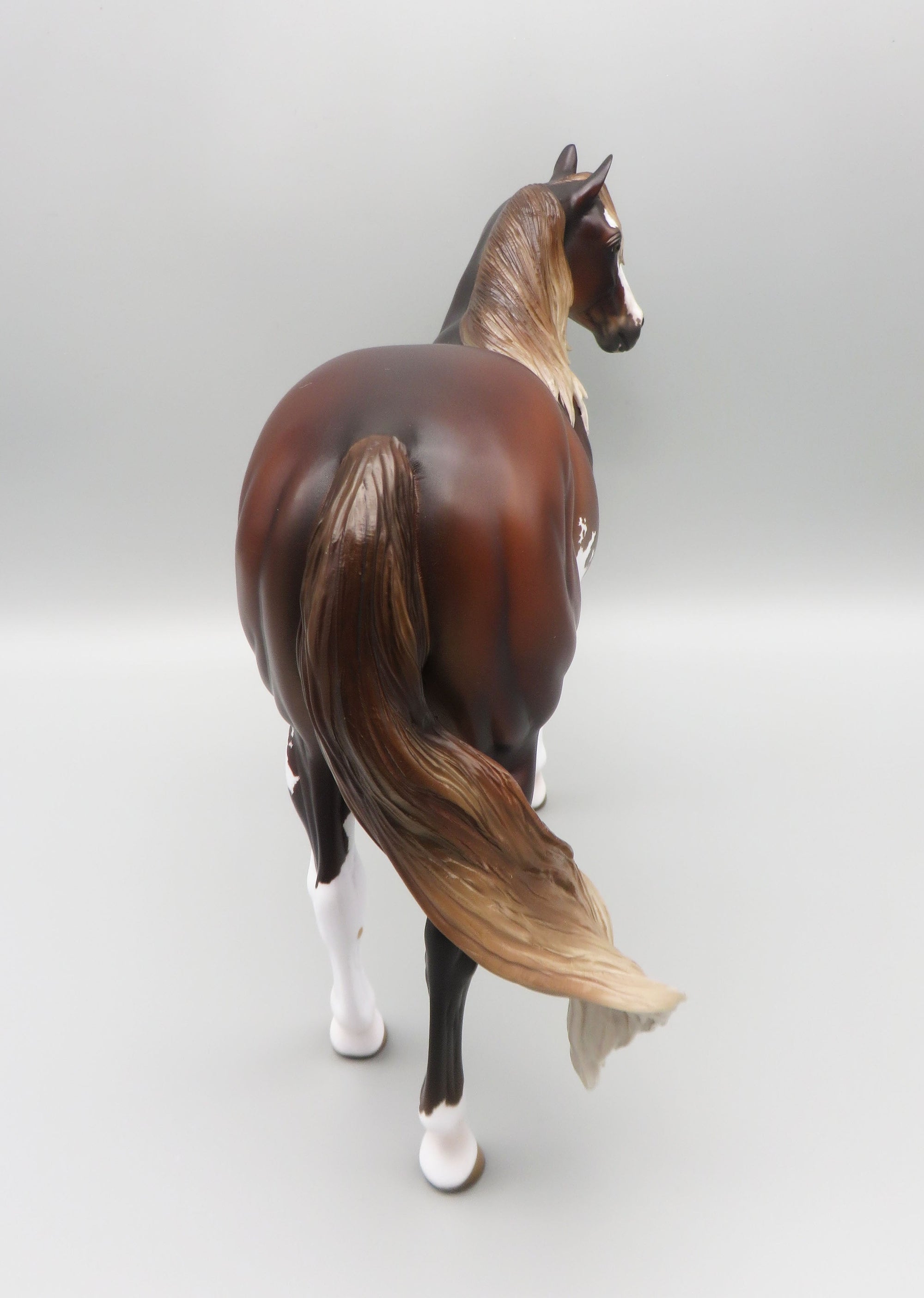 István - OOAK - Dappled Silver Bay Ideal Stock Horse By Jess Hamill - Best Offer 5/30/23