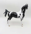 I Want To Be Him - OOAK - Custom Blue Black Tobiano Arabian Marwari By  Ellen Robbins - SHCF23