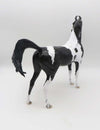 I Want To Be Him - OOAK - Custom Blue Black Tobiano Arabian Marwari By  Ellen Robbins - SHCF23