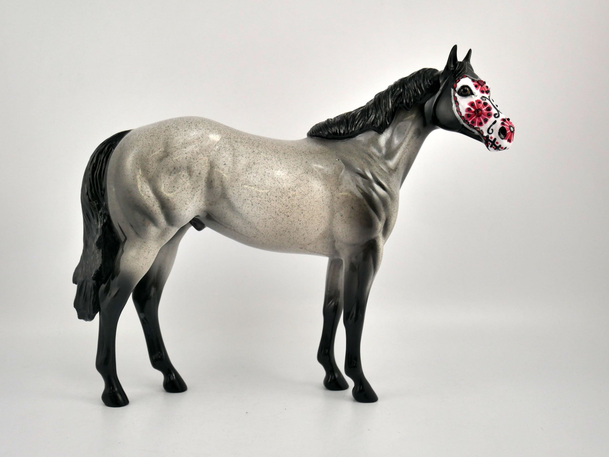 Jago OOAK Sugar Skull Ideal Stock Horse By Dawn Quick  MM 2020