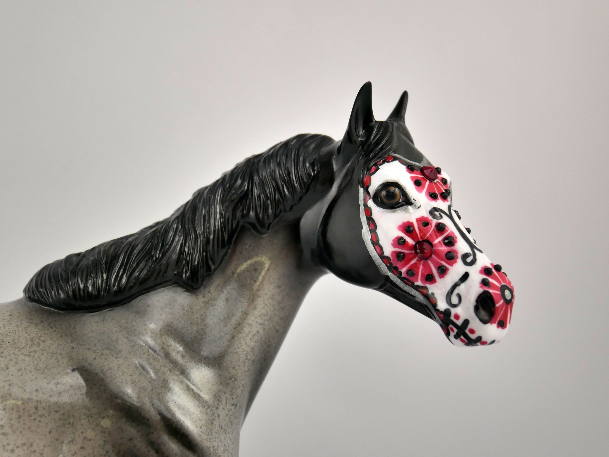 Jago OOAK Sugar Skull Ideal Stock Horse By Dawn Quick  MM 2020