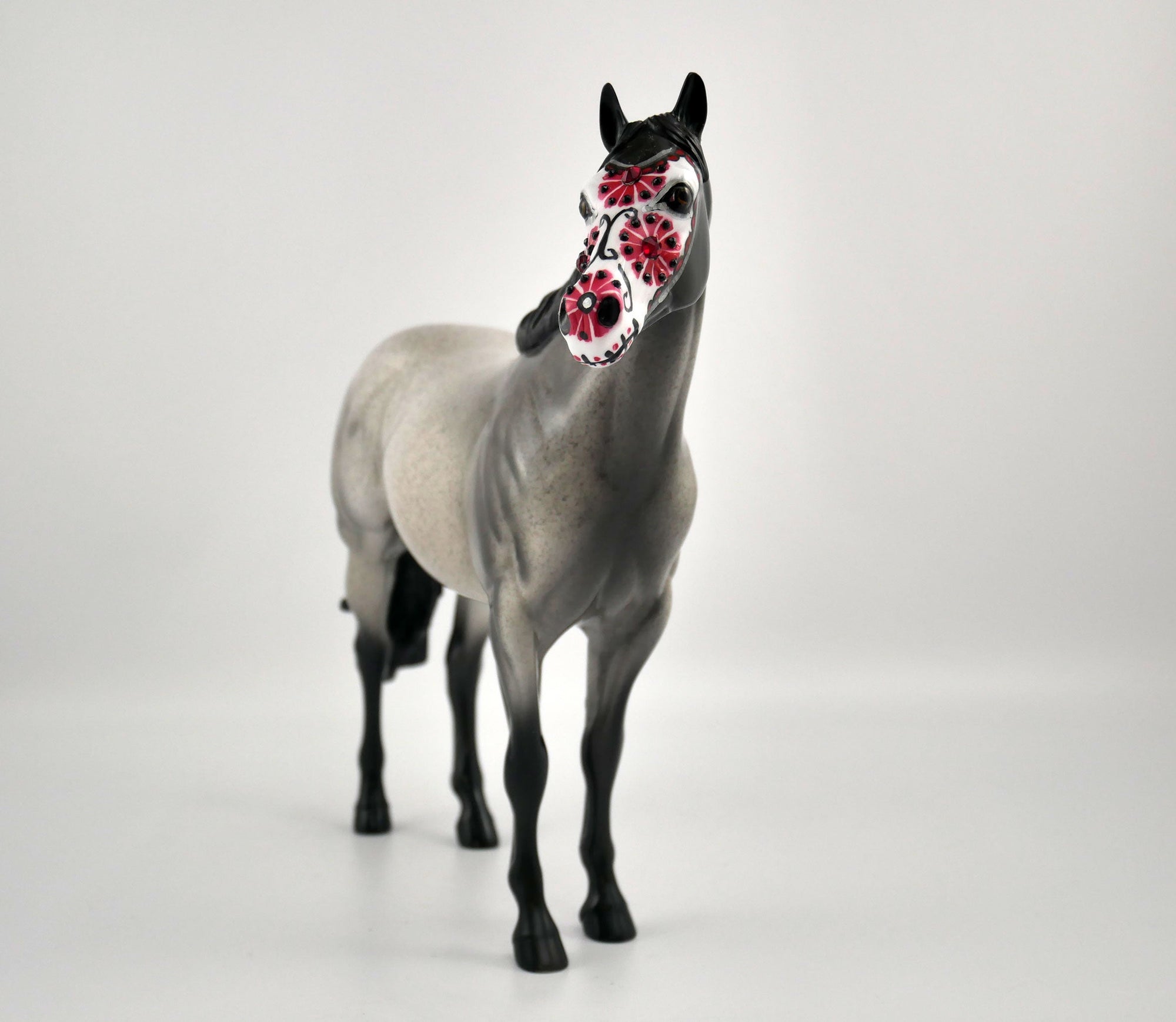 Jago OOAK Sugar Skull Ideal Stock Horse By Dawn Quick  MM 2020