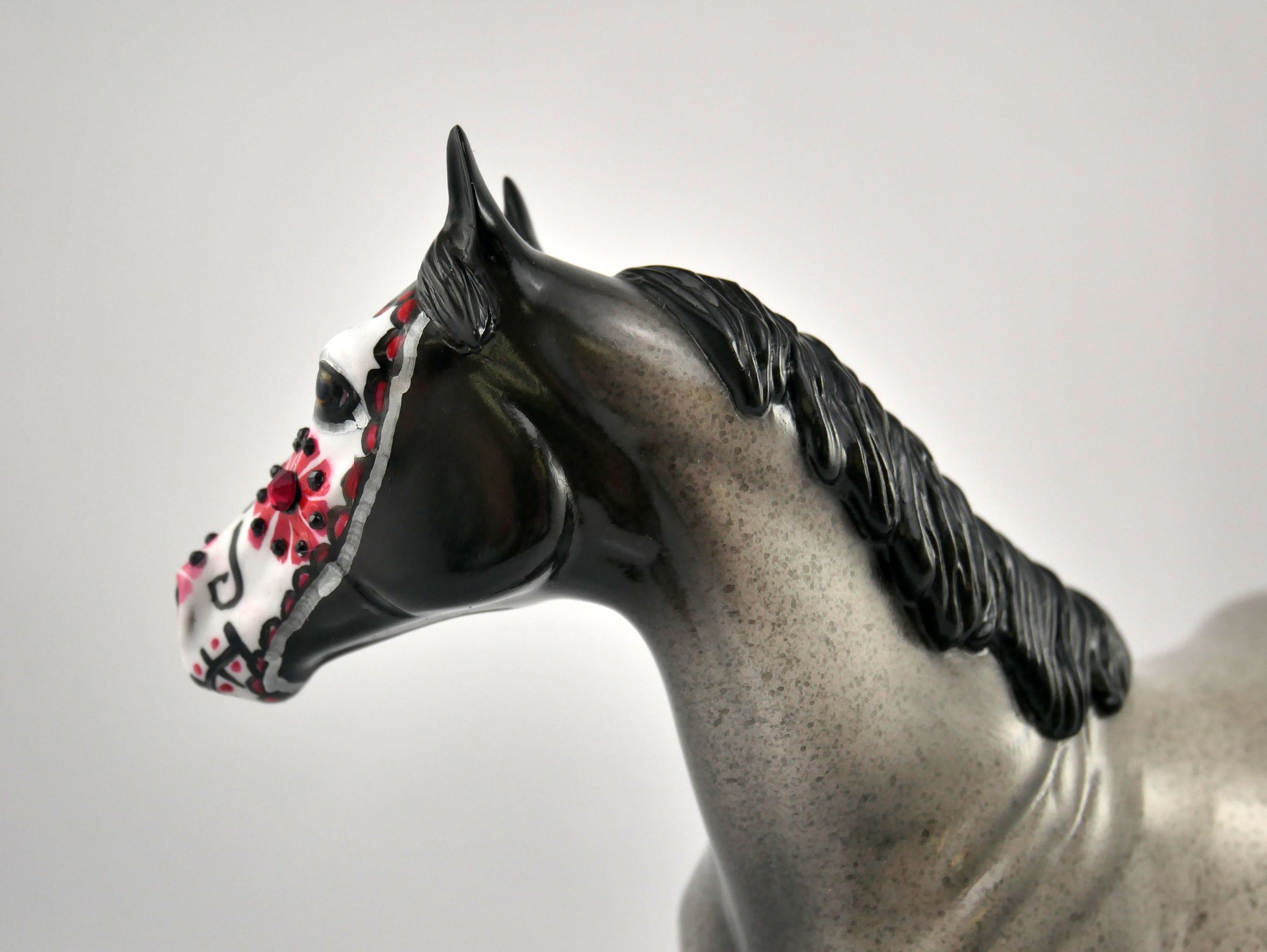 Jago OOAK Sugar Skull Ideal Stock Horse By Dawn Quick  MM 2020