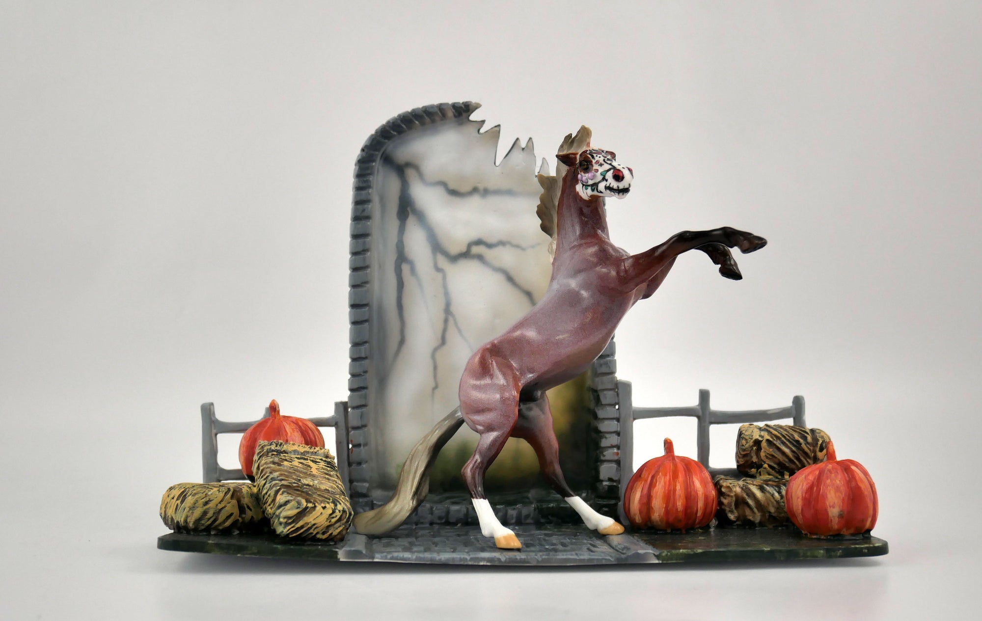 Javi-OOAK Rearing Chip Sugar Skull  MM 2020