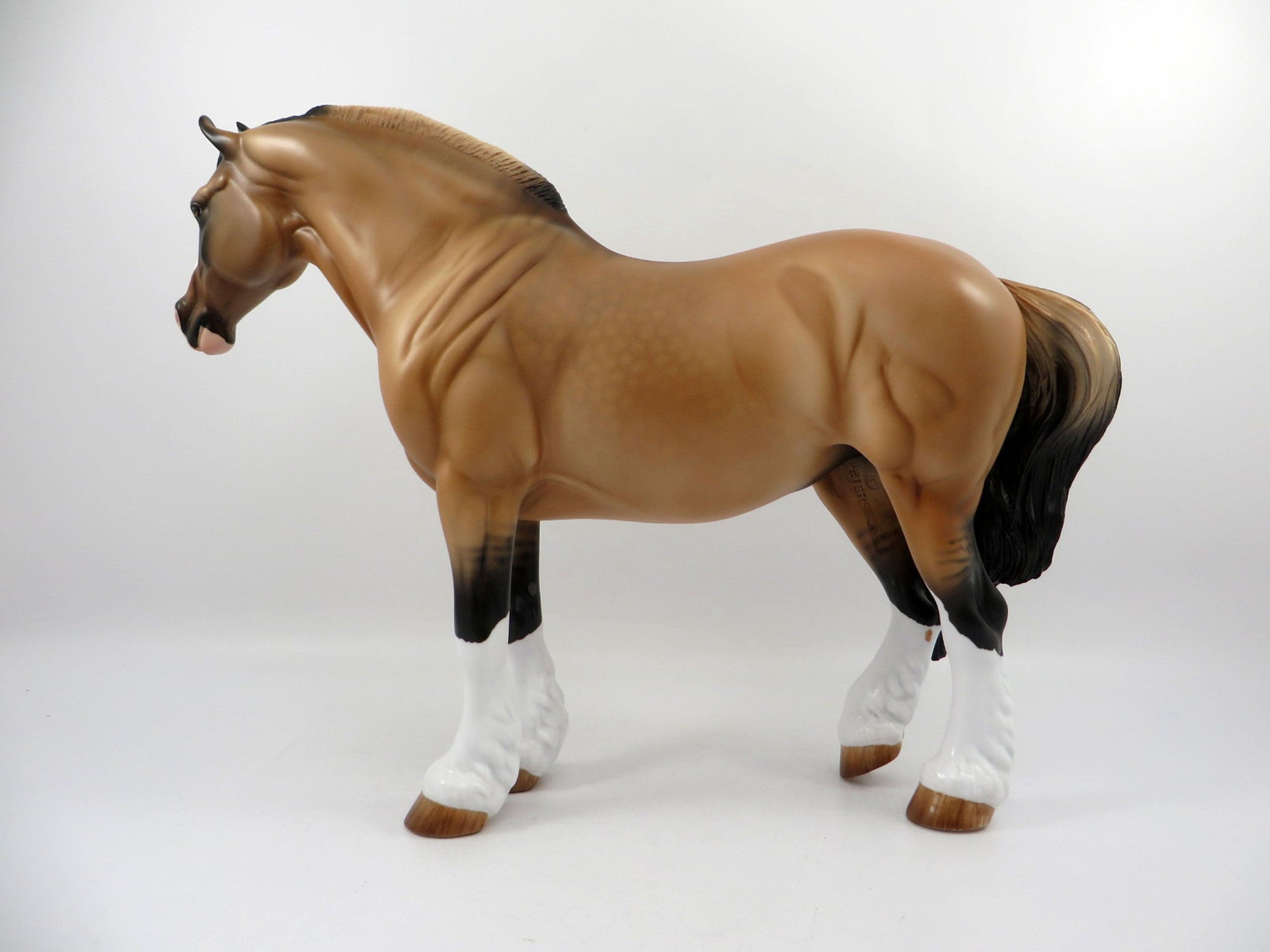 Jackpot-OOAK Buckskin Heavy Draft Mare 3/5/21