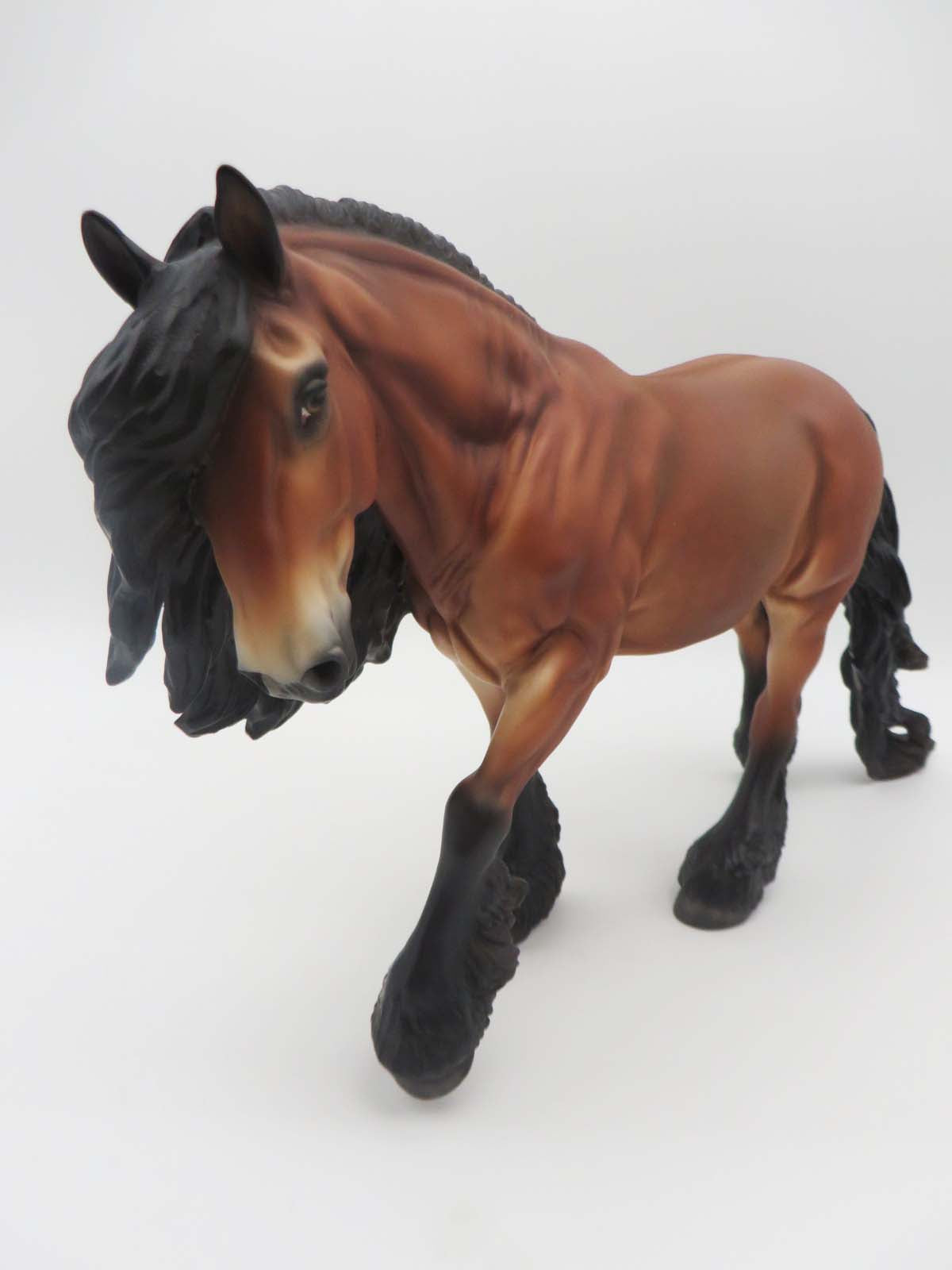 SAMPLE of Jamie - Lightly Dappled Bay Irish Cob By Jess Hamill