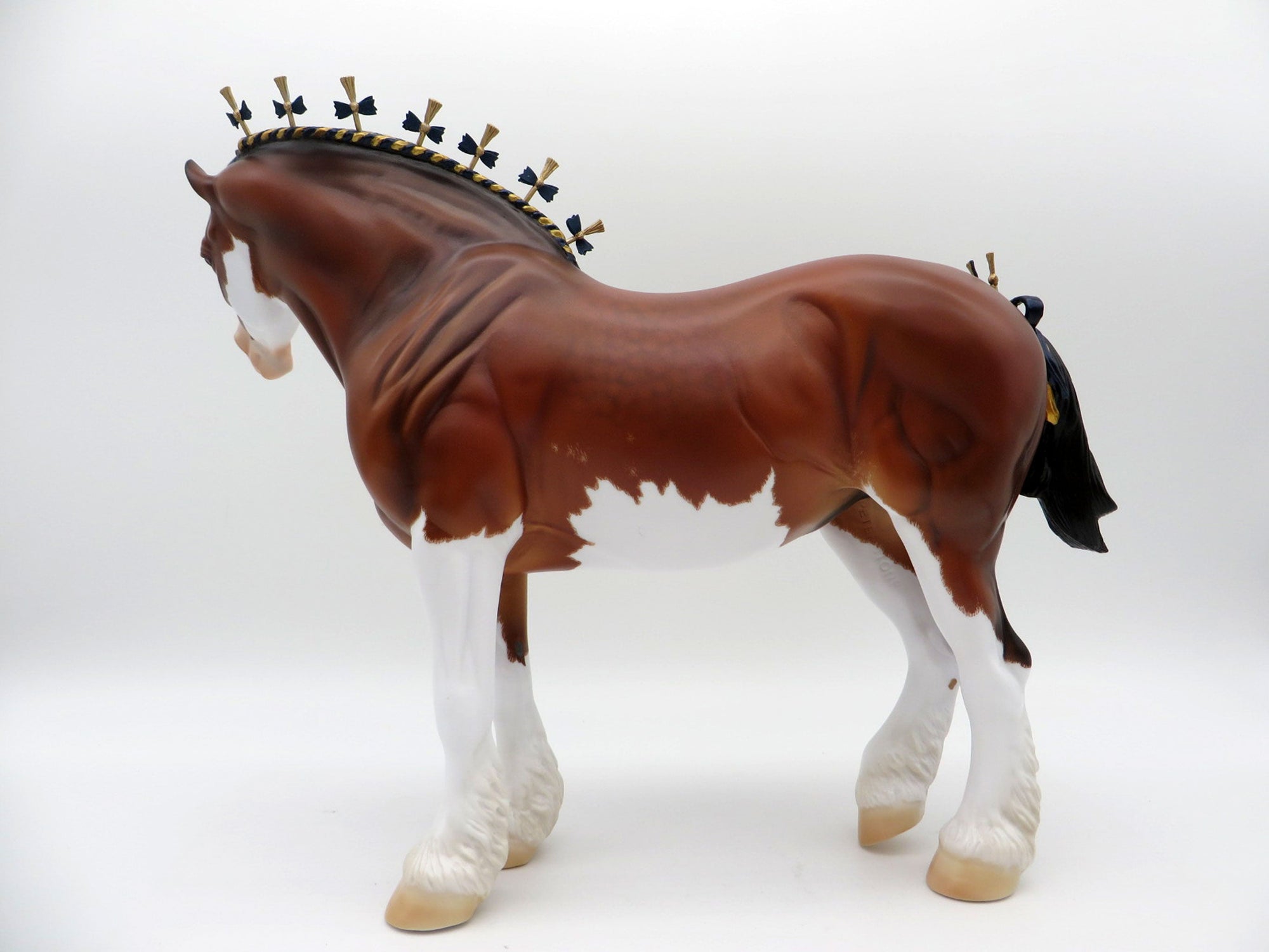 Jane-OOAK Dapple Bay Sabino Heavy Draft  Painted by Carrie Keller EQ 21