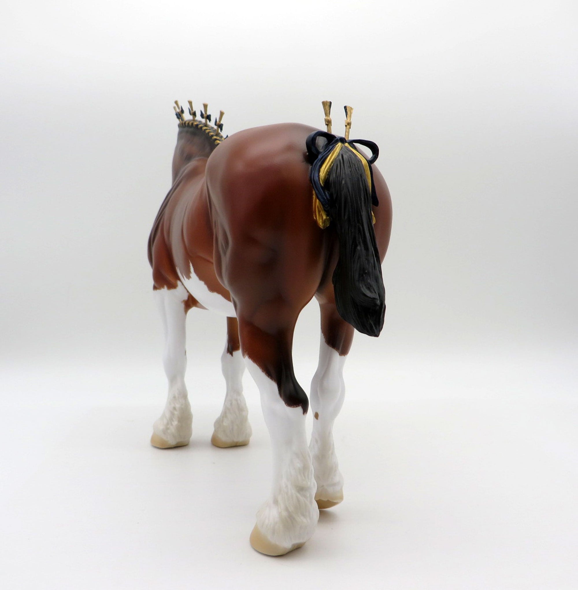 Jane-OOAK Dapple Bay Sabino Heavy Draft  Painted by Carrie Keller EQ 21