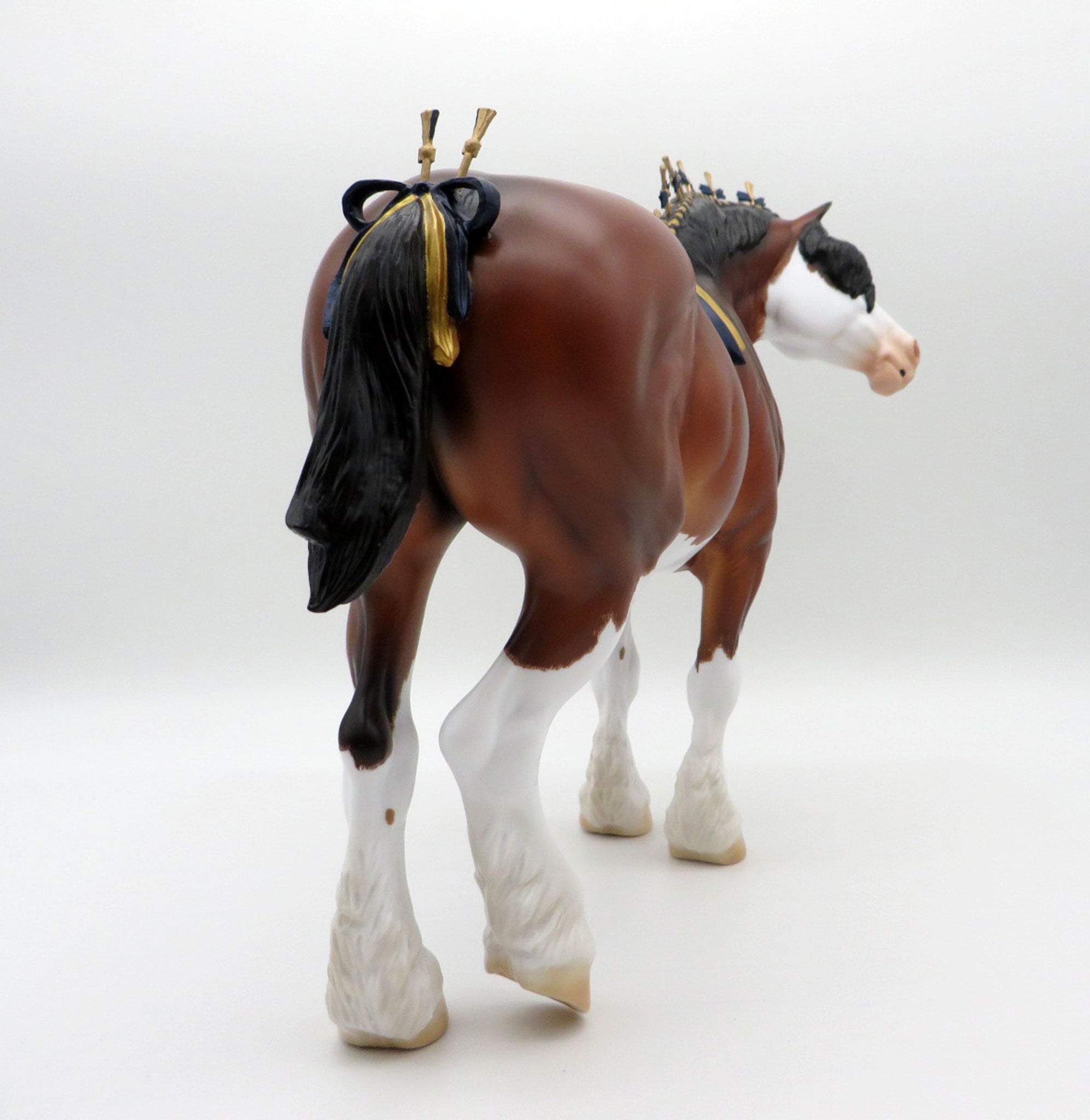Jane-OOAK Dapple Bay Sabino Heavy Draft  Painted by Carrie Keller EQ 21