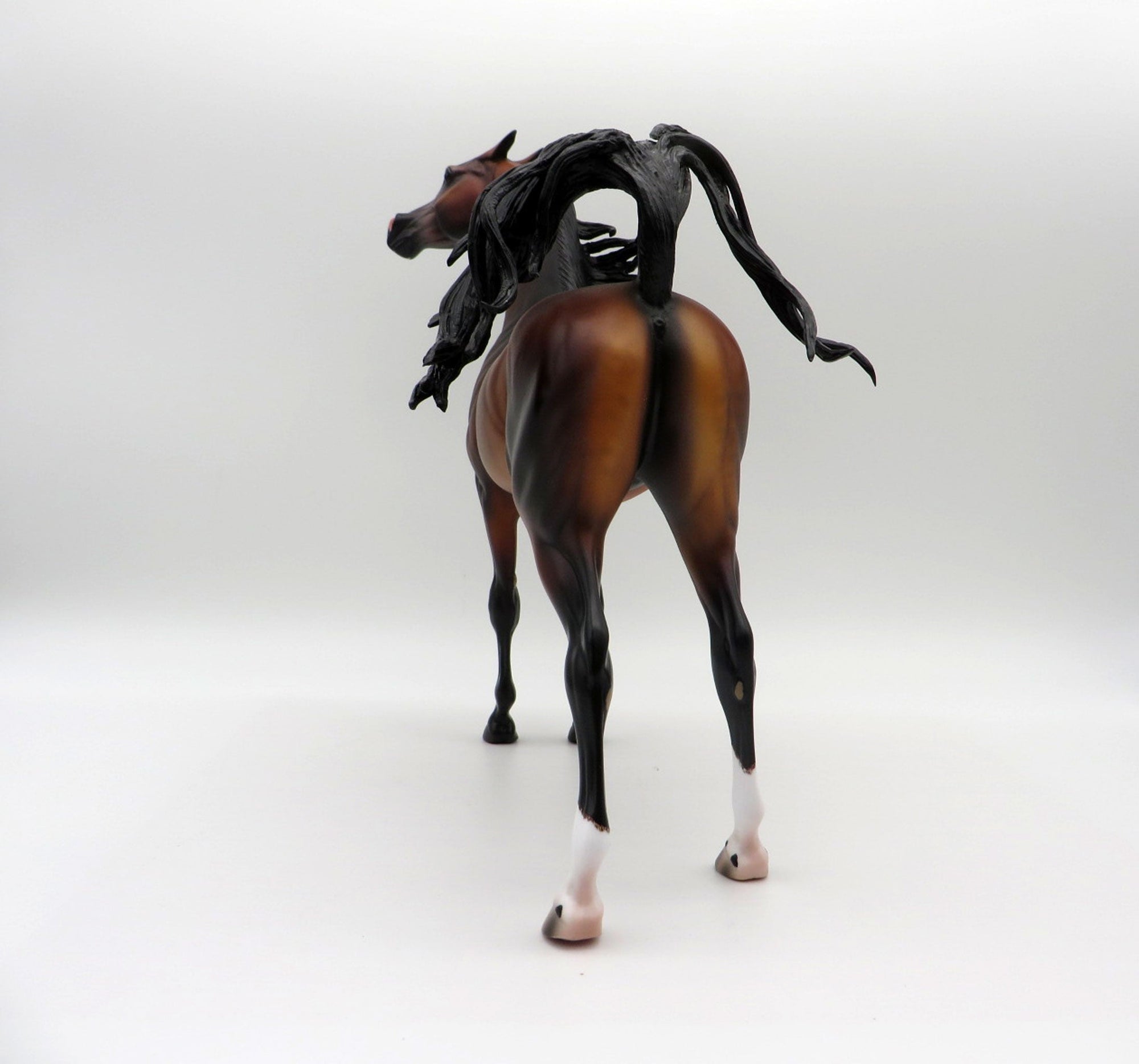 Japur-OOAK Dapple Bay Arabian Stallion SHCF 21