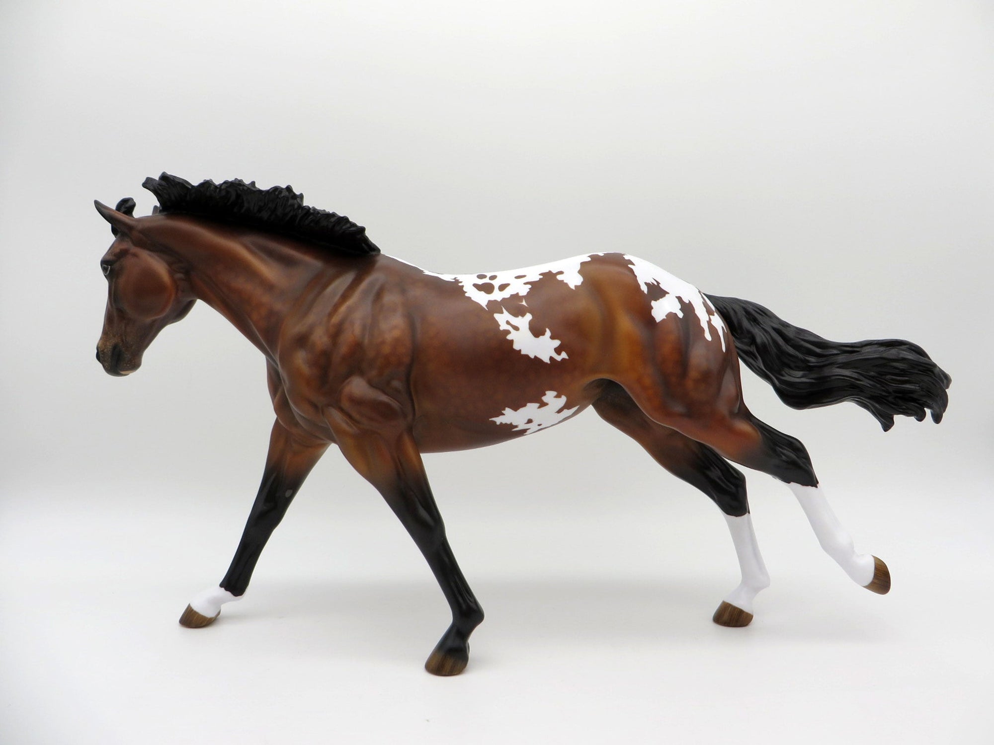 Jamilla-OOAK Running Stock Horse Equilocity 2021 Painted by Audrey Dixon