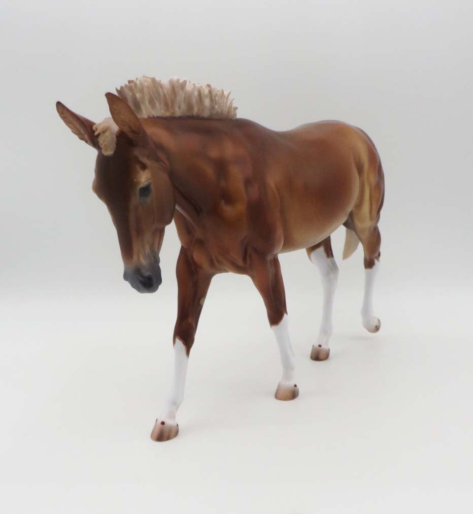 Jett- OOAK - Chestnut Mule By Caroline Boydston BEST OFFER 3/13/23