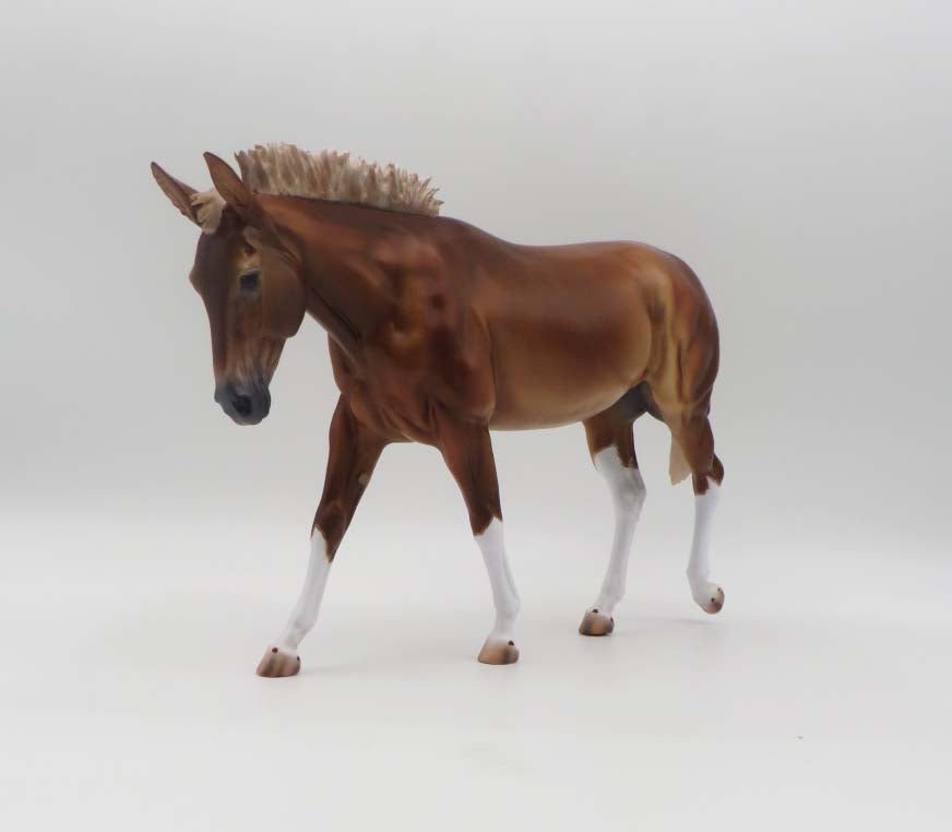 Jett- OOAK - Chestnut Mule By Caroline Boydston BEST OFFER 3/13/23