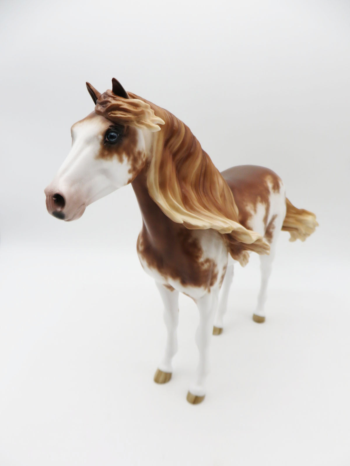 Jim-Bob - OOAK - Chestnut Sabino Spanish Mustang by Sheryl Leisure - Best Offers 12/12/22