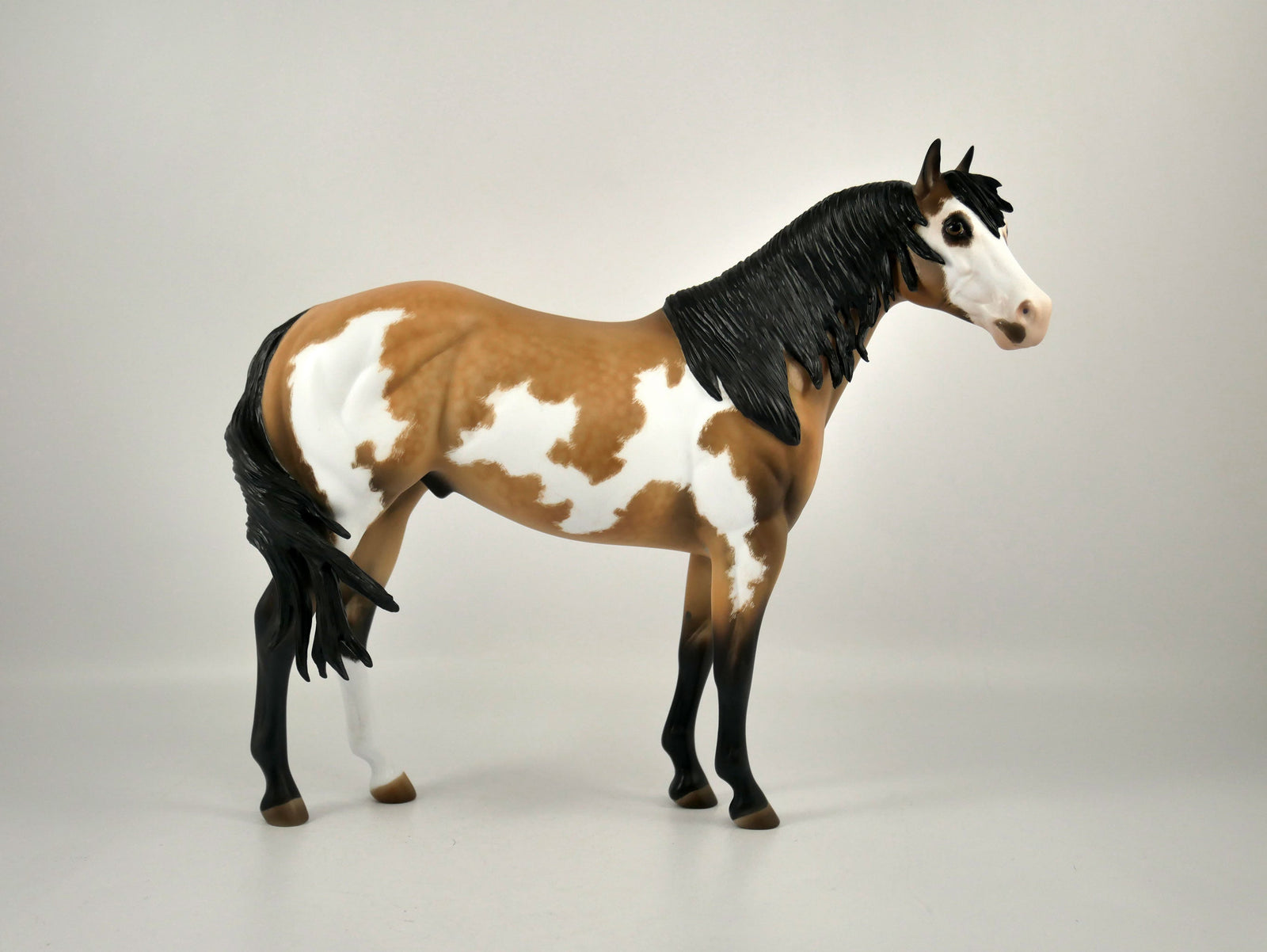 JINGLES-OOAK BUCKSKIN OVERO ISH BY JULIE KEIM 12/21/20