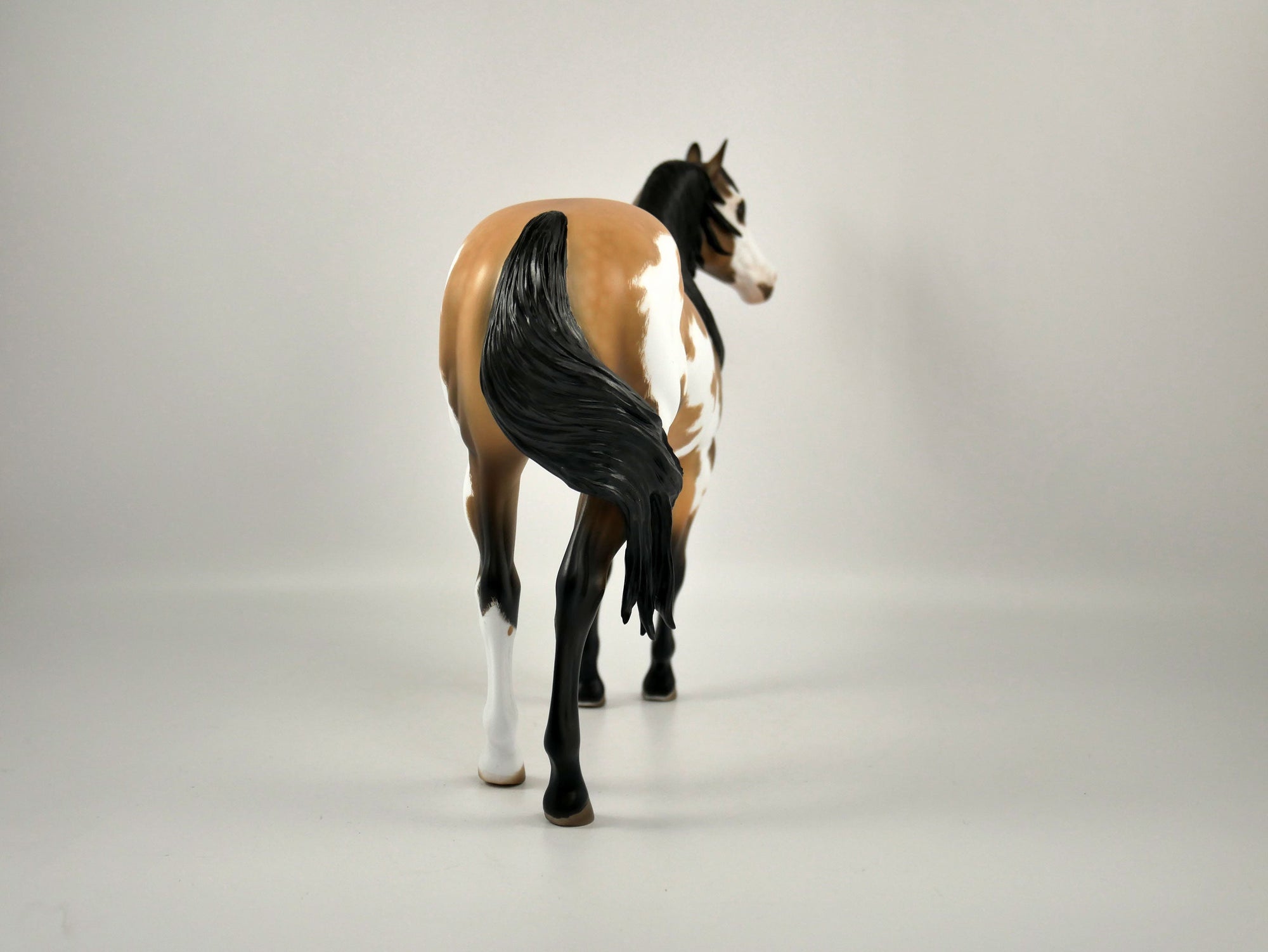 JINGLES-OOAK BUCKSKIN OVERO ISH BY JULIE KEIM 12/21/20