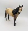 Dutton LE 15 Customized Dappled Sooty Buckskin Ideal Stock Horse By Ellen Robbins SHCF23