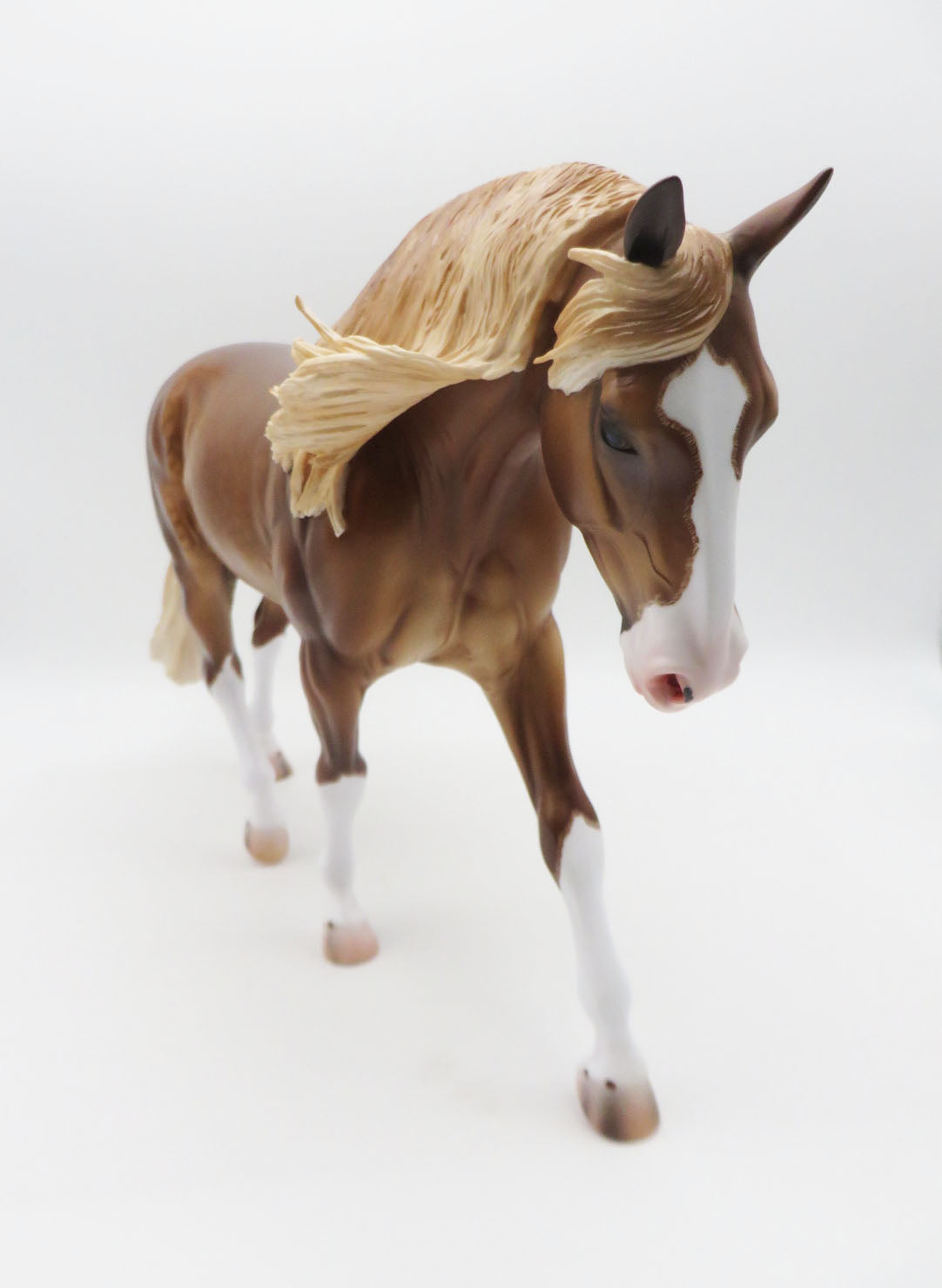 Jordison - OOAK Dapple Chestnut Irish Draft By Caroline Boydston 11/28/22