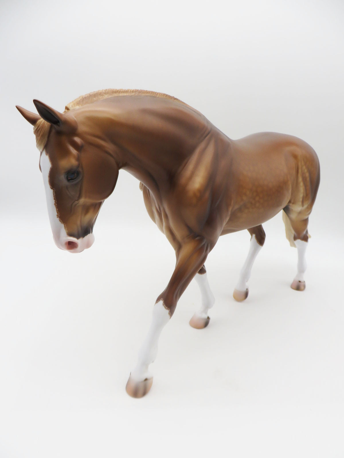 Jordison - OOAK Dapple Chestnut Irish Draft By Caroline Boydston 11/28/22