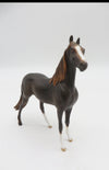 JoshuaTree - OOAK Liver Chestnut Morgan Chip by Andrea LHS 22