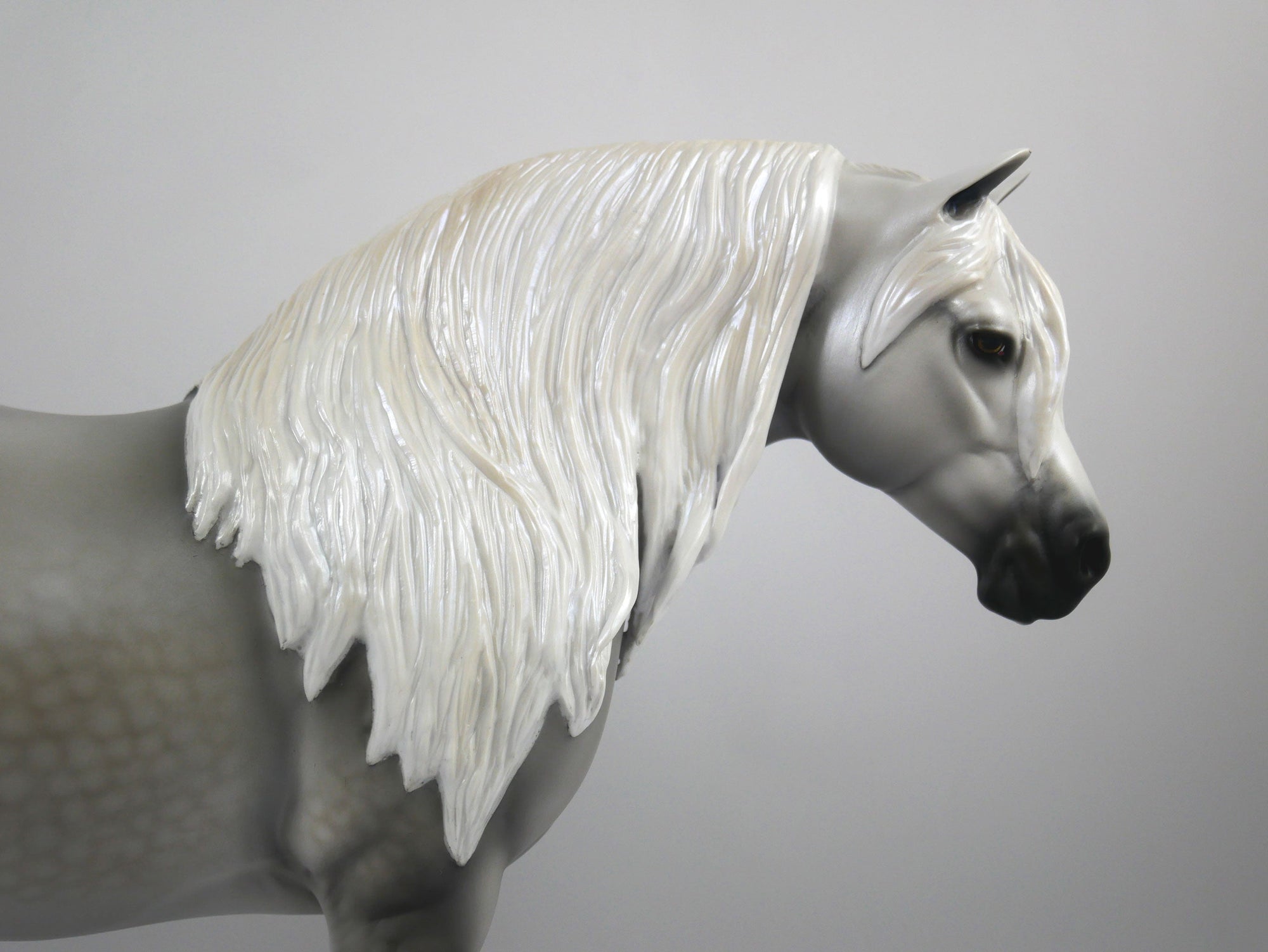 JOY TO THE WORLD-OOAK DAPPLE GREY DRAFT BY CARRIE KELLER 12/22/20