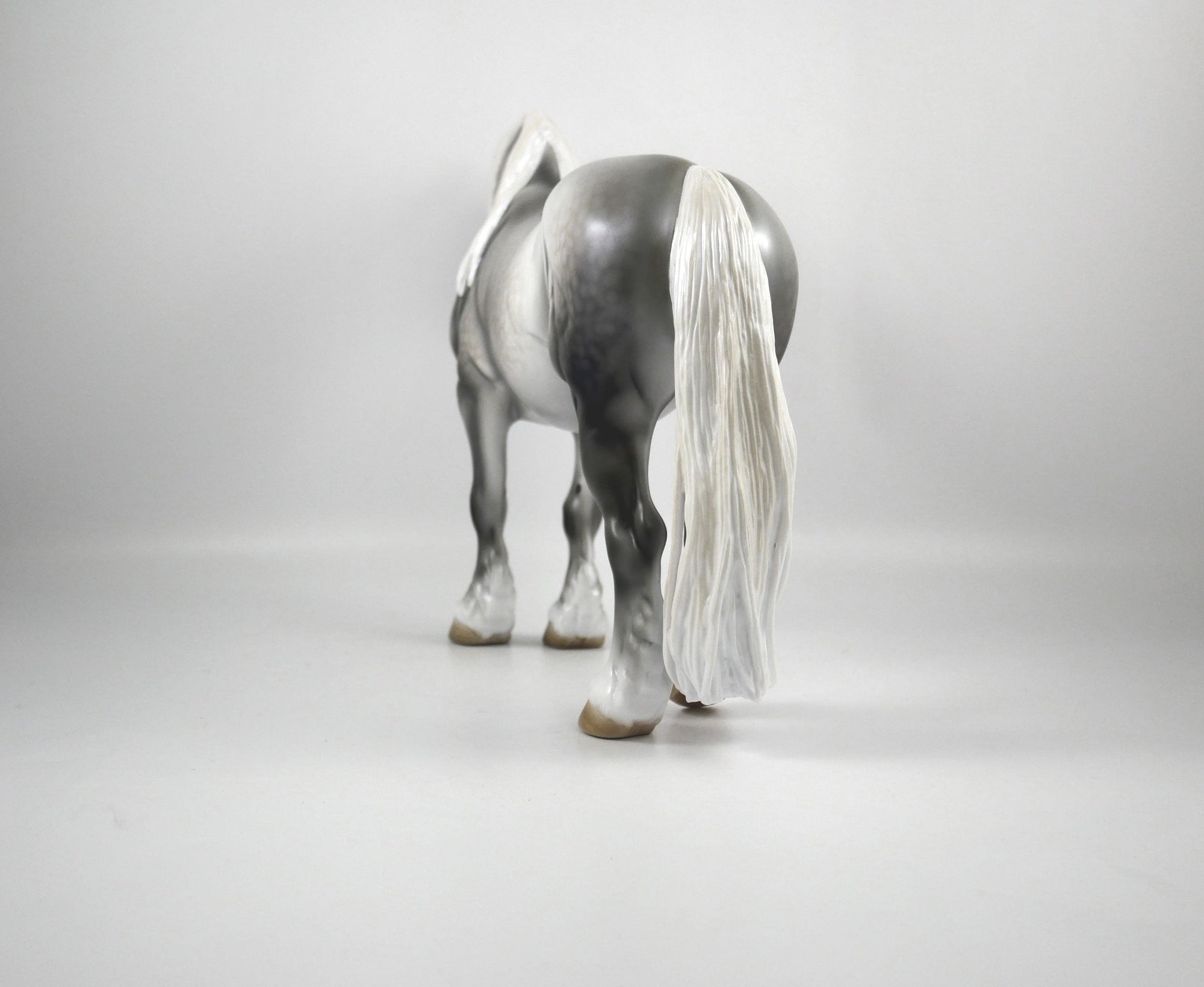 JOY TO THE WORLD-OOAK DAPPLE GREY DRAFT BY CARRIE KELLER 12/22/20