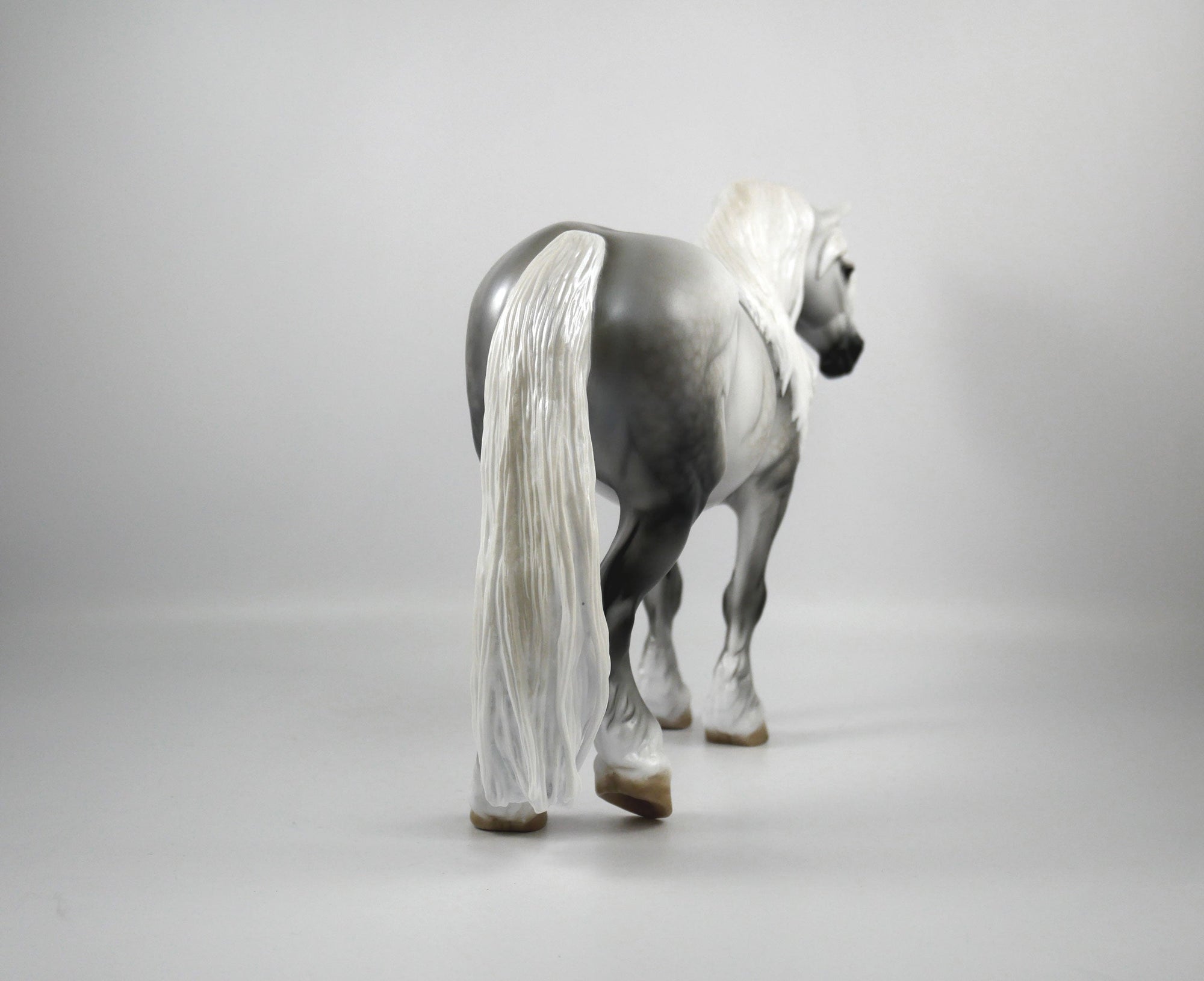 JOY TO THE WORLD-OOAK DAPPLE GREY DRAFT BY CARRIE KELLER 12/22/20