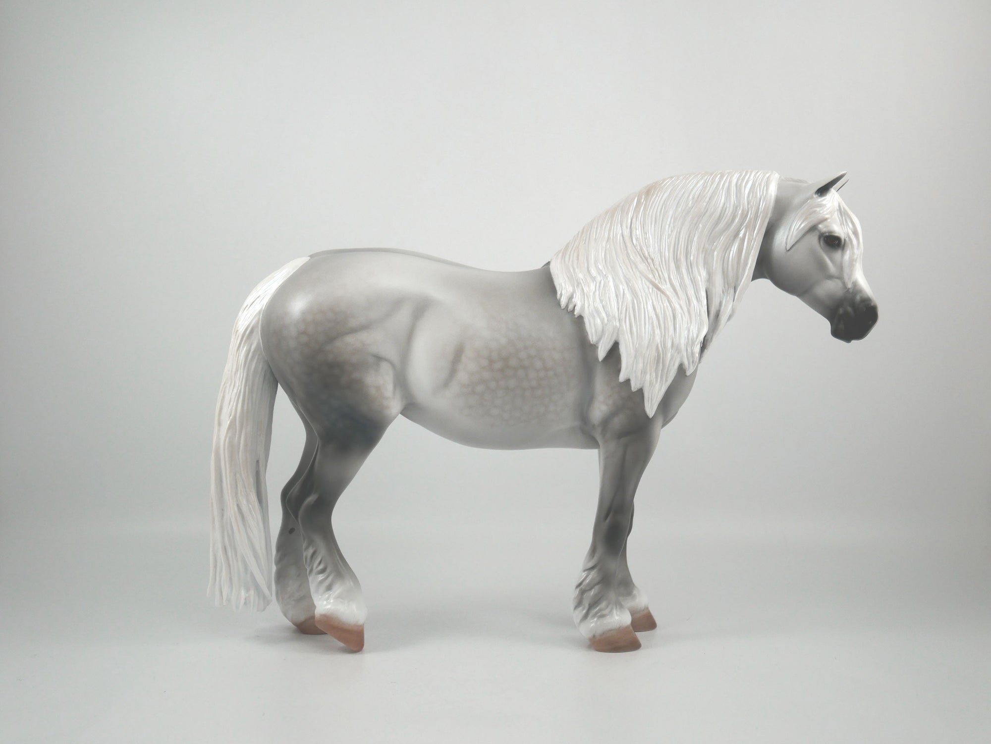 JOY TO THE WORLD-OOAK DAPPLE GREY DRAFT BY CARRIE KELLER 12/22/20