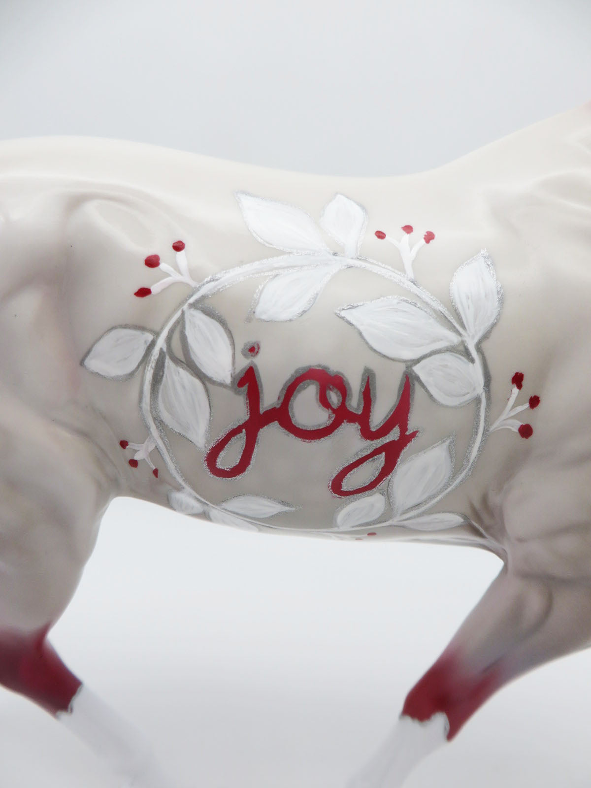 Joy - OOAK - Decorator Irish Draft with Coordinating Pillow by Dawn Quick - Best Offers 12/27/22