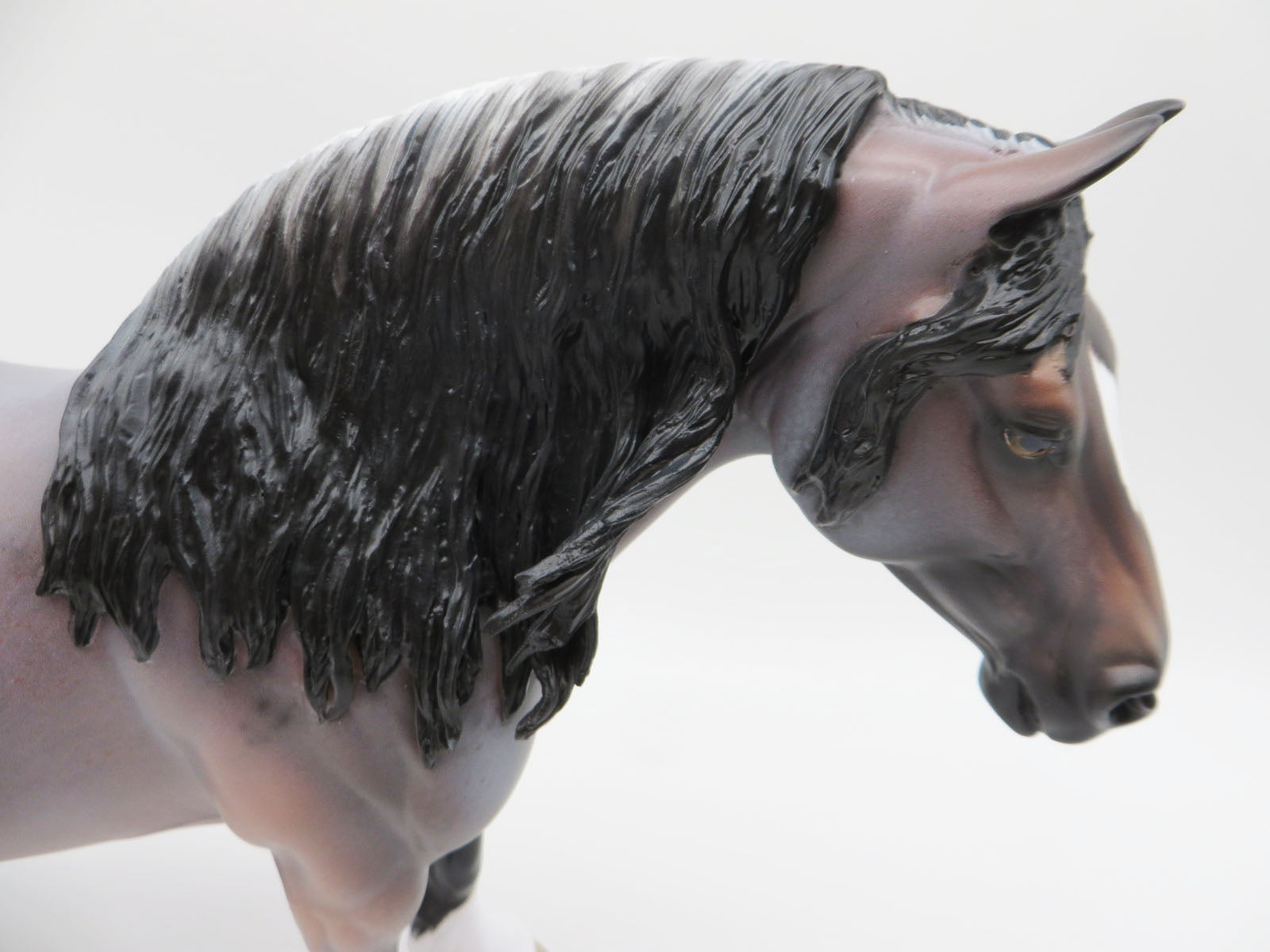 Jubliant - OOAK - Bay Roan Heavy Draft by Sheryl Leisure - Best Offers 1/16/23