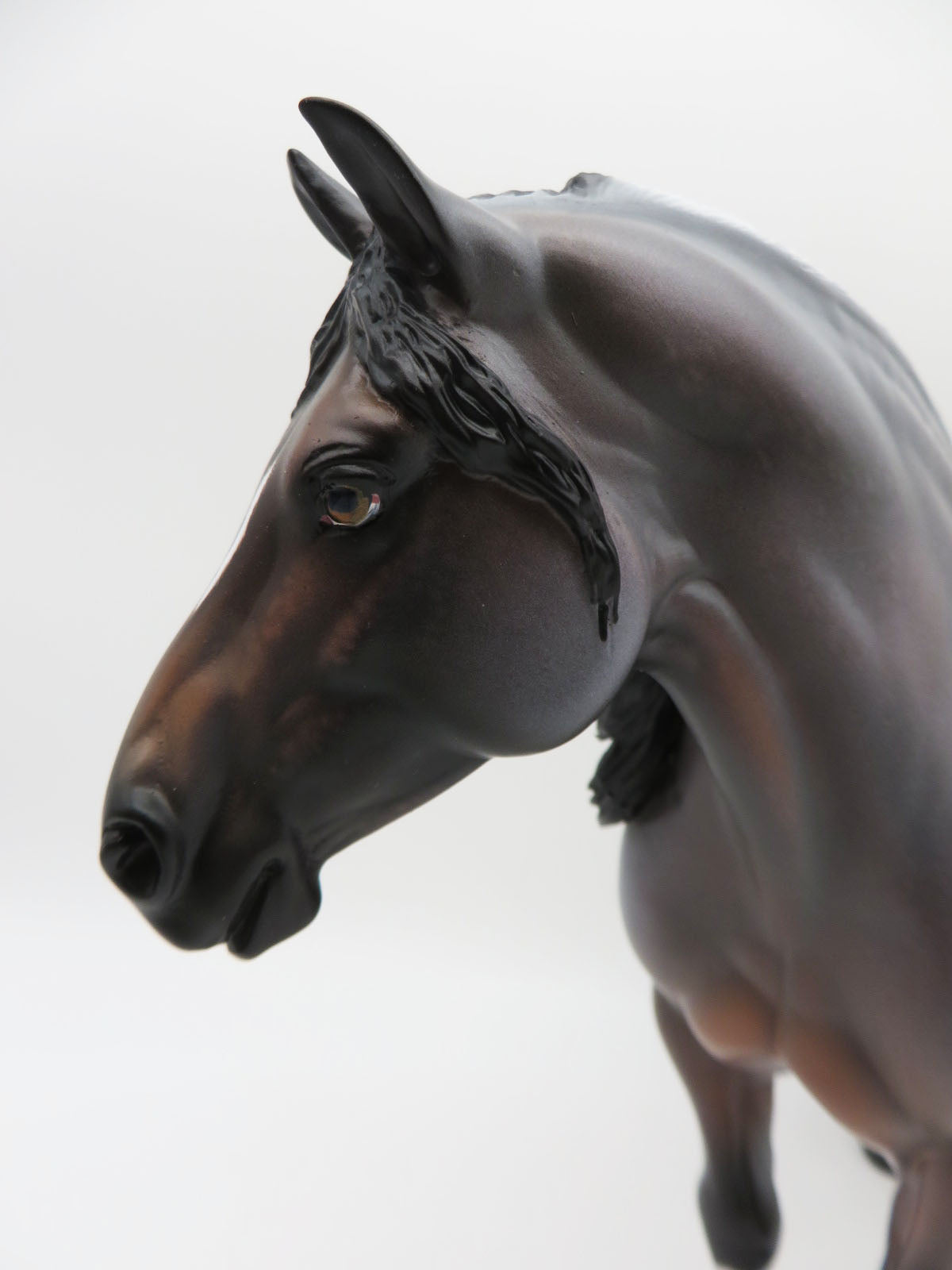 Jubliant - OOAK - Bay Roan Heavy Draft by Sheryl Leisure - Best Offers 1/16/23