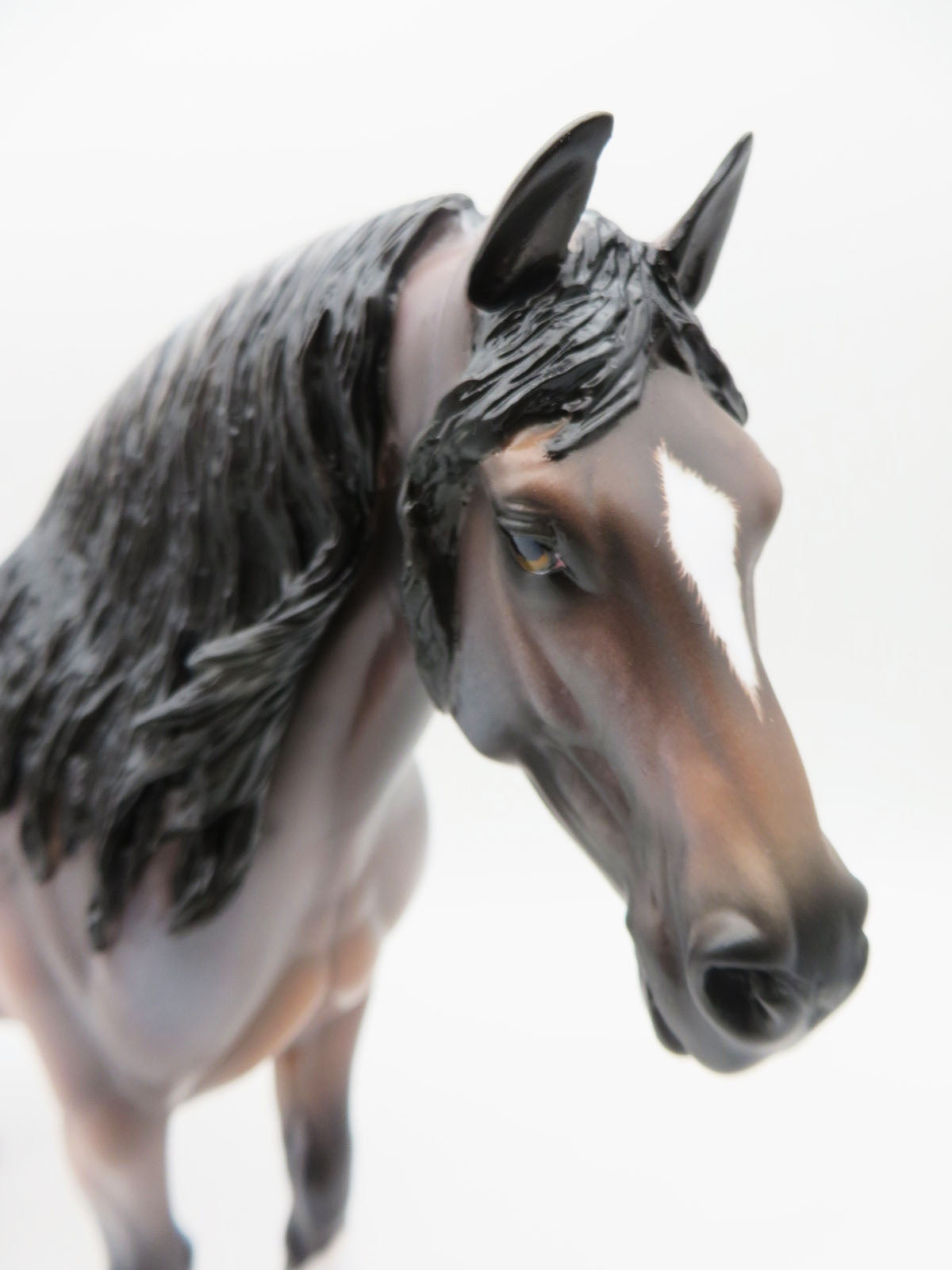Jubliant - OOAK - Bay Roan Heavy Draft by Sheryl Leisure - Best Offers 1/16/23