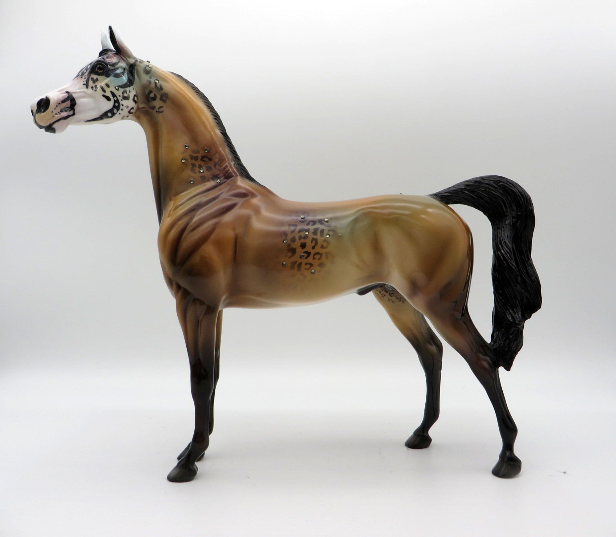 Jungle Cat- OOAK Deco Arabian Painted by Dawn Quick MM 2021