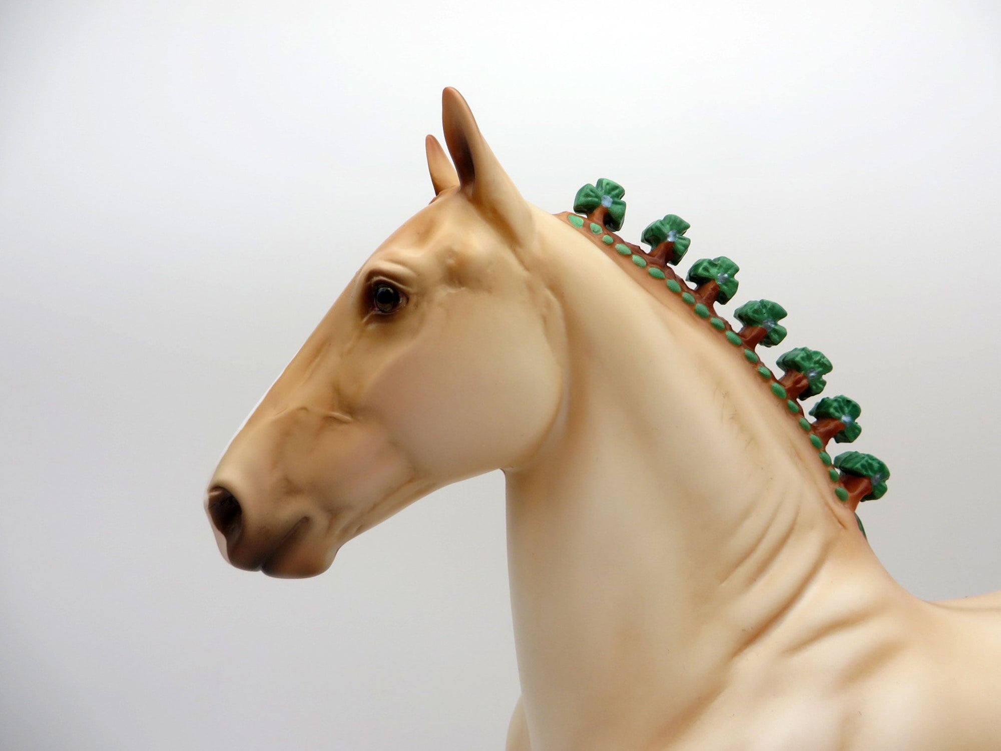 Jupiter-OOAK Red Roan Trotting Drafter Painted By Ellen Robbins EQ 21