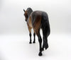 Just Emotion-OOAK Dapple Bay Andalusian Painted by Sheryl Leisure 7/26/21