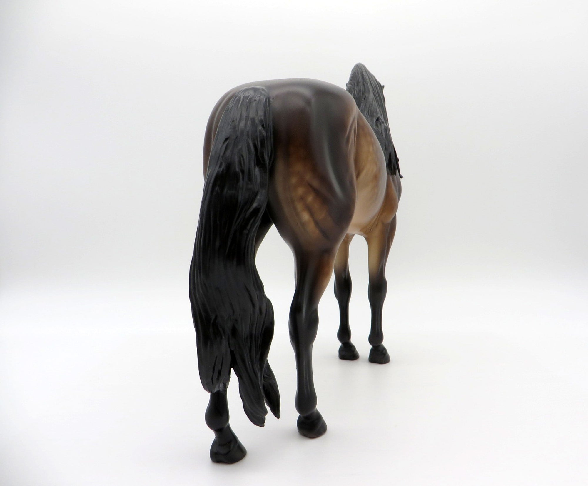 Just Emotion-OOAK Dapple Bay Andalusian Painted by Sheryl Leisure 7/26/21