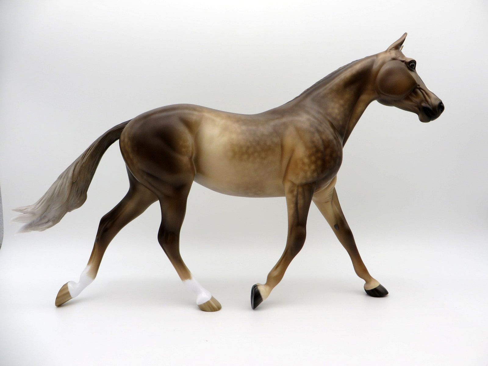 Just Right-OOAK Dapple Sooty Palomino Palouse Painted by Sheryl Leisure 7/26/21