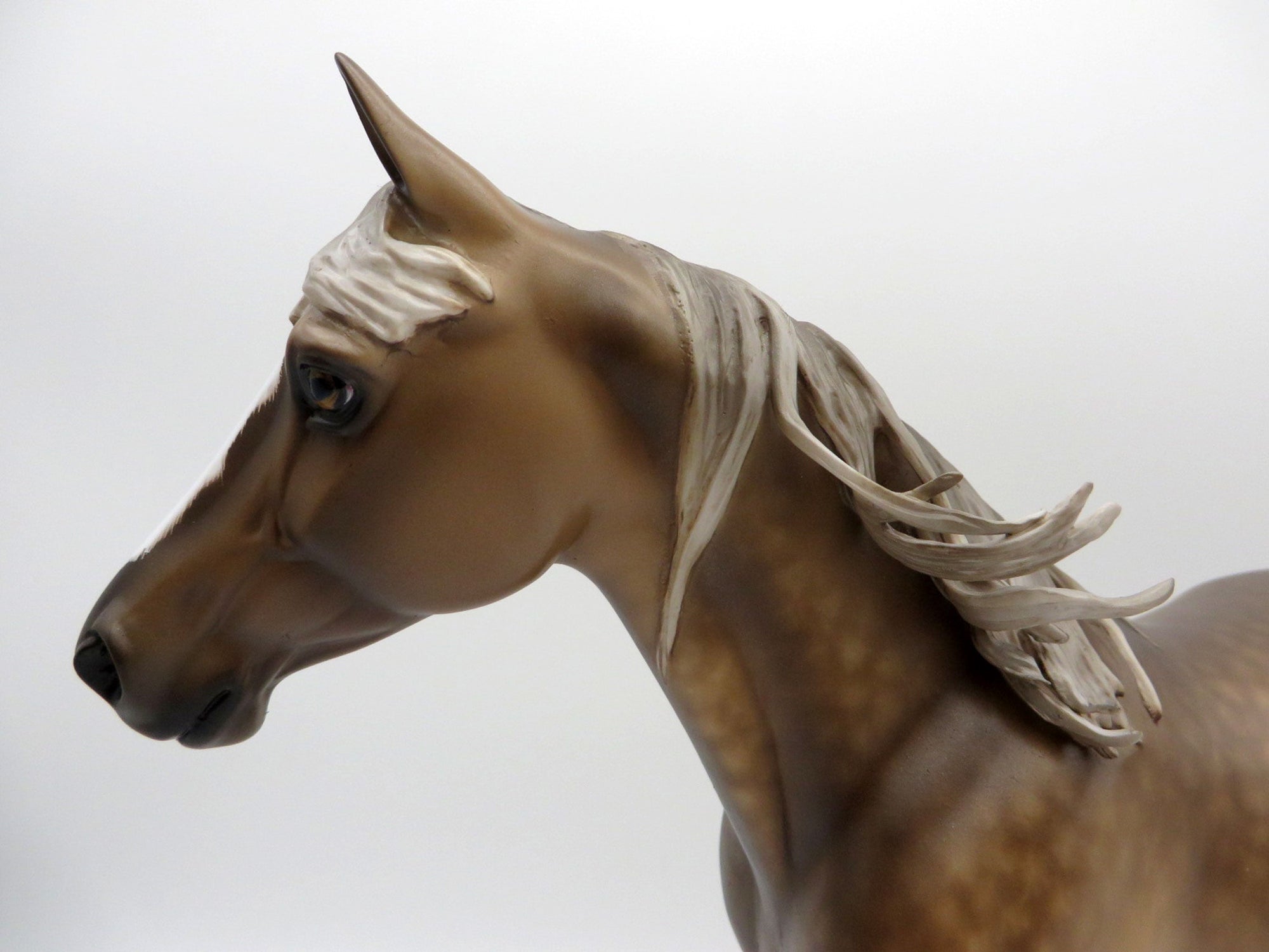 Just Right-OOAK Dapple Sooty Palomino Palouse Painted by Sheryl Leisure 7/26/21