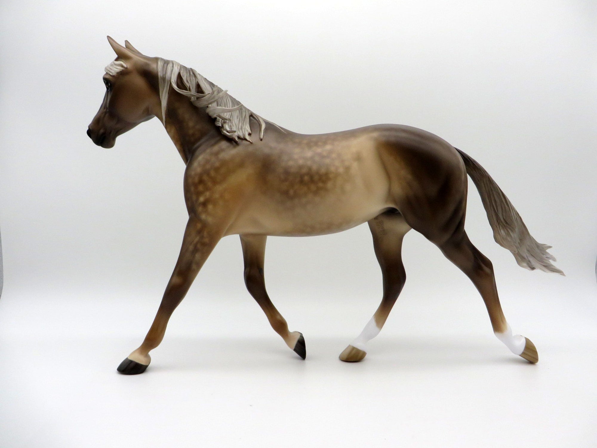 Just Right-OOAK Dapple Sooty Palomino Palouse Painted by Sheryl Leisure 7/26/21