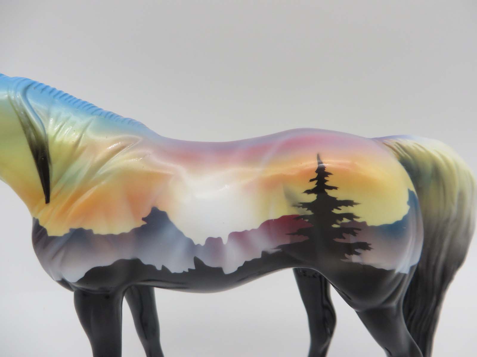 Kaleidoscope Sunset-OOAK Deco Arabian Pebbles By Dawn Quick SHCF23