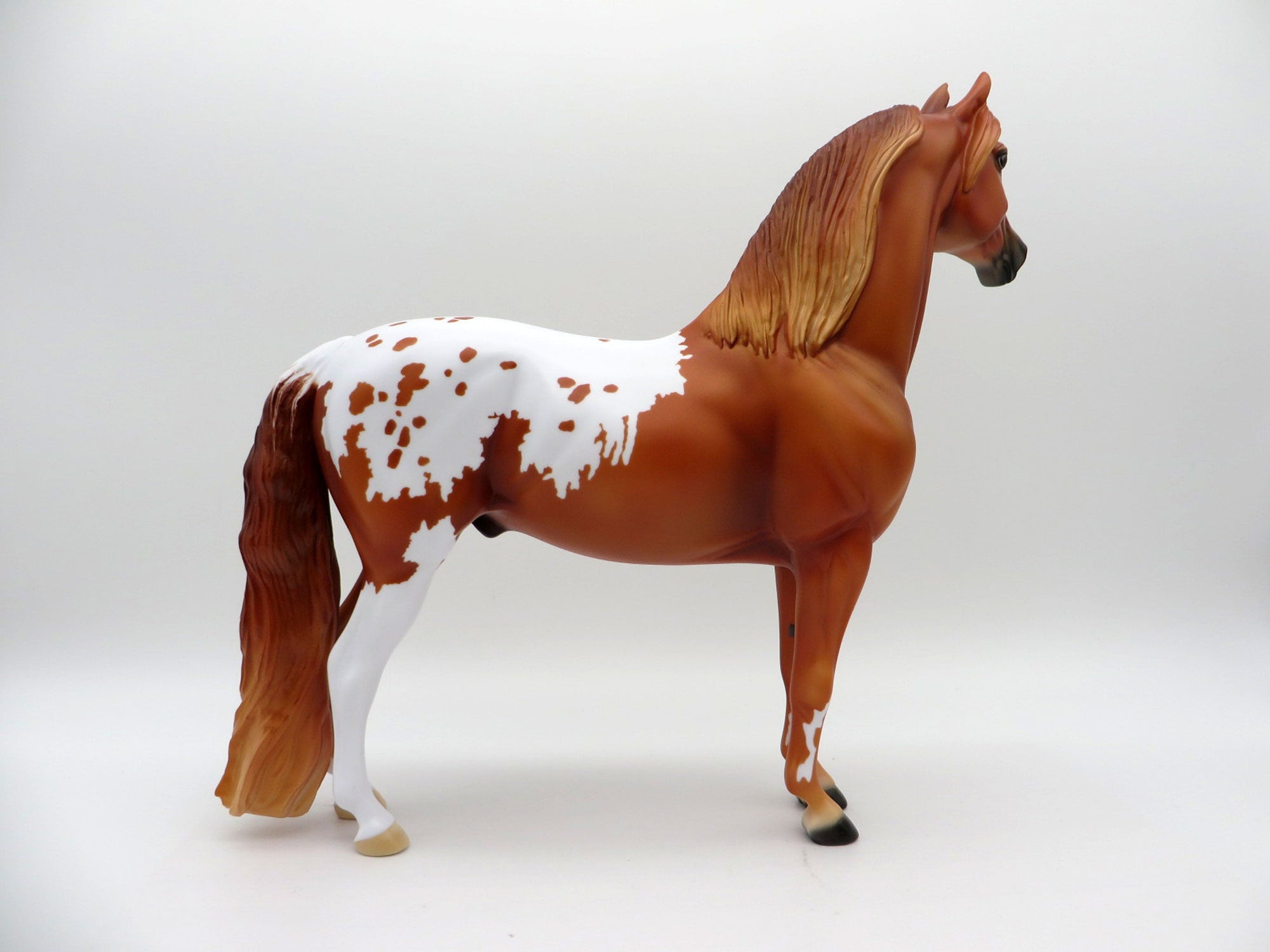 Keats-OOAK Chestnut Pinto Morgan Painted By Ellen Robbins EQ 2021