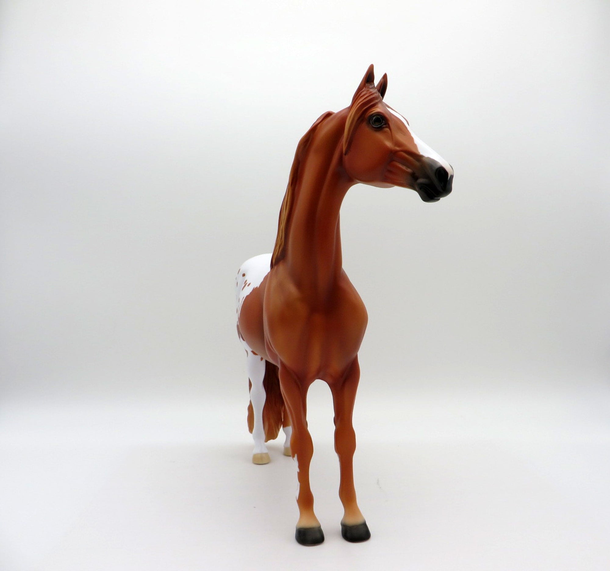 Keats-OOAK Chestnut Pinto Morgan Painted By Ellen Robbins EQ 2021