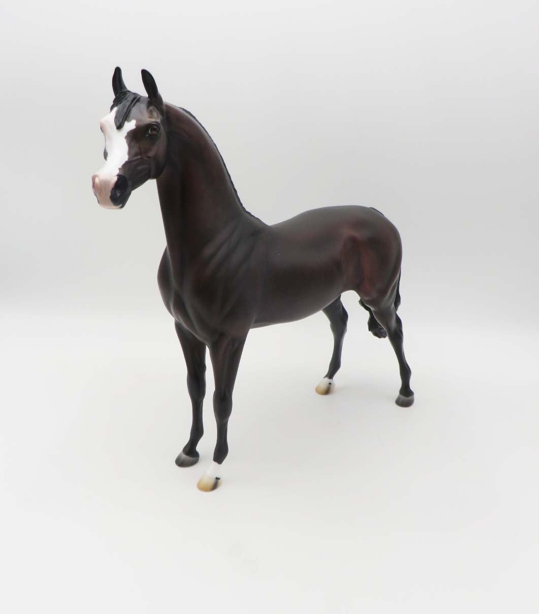 Keep The Wolves Close - OOAK - Dappled Dark Bay Arabian By Ashley Palmer - SHCF23