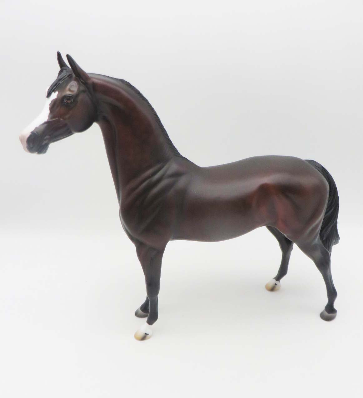 Keep The Wolves Close - OOAK - Dappled Dark Bay Arabian By Ashley Palmer - SHCF23