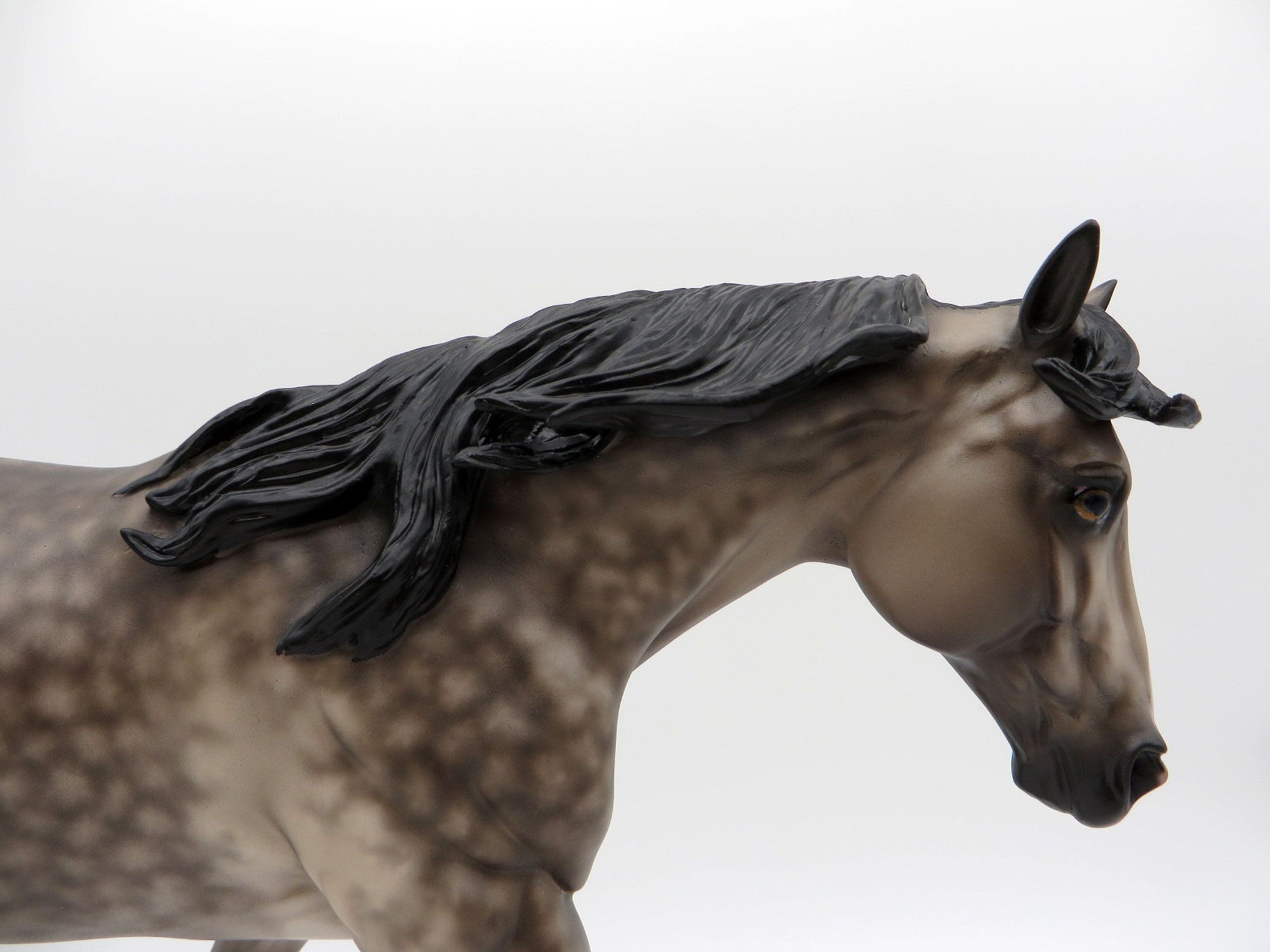 Kerouac--OOAK Buckskin Running Stock Horse  by Sheryl Leisure  EQ 21