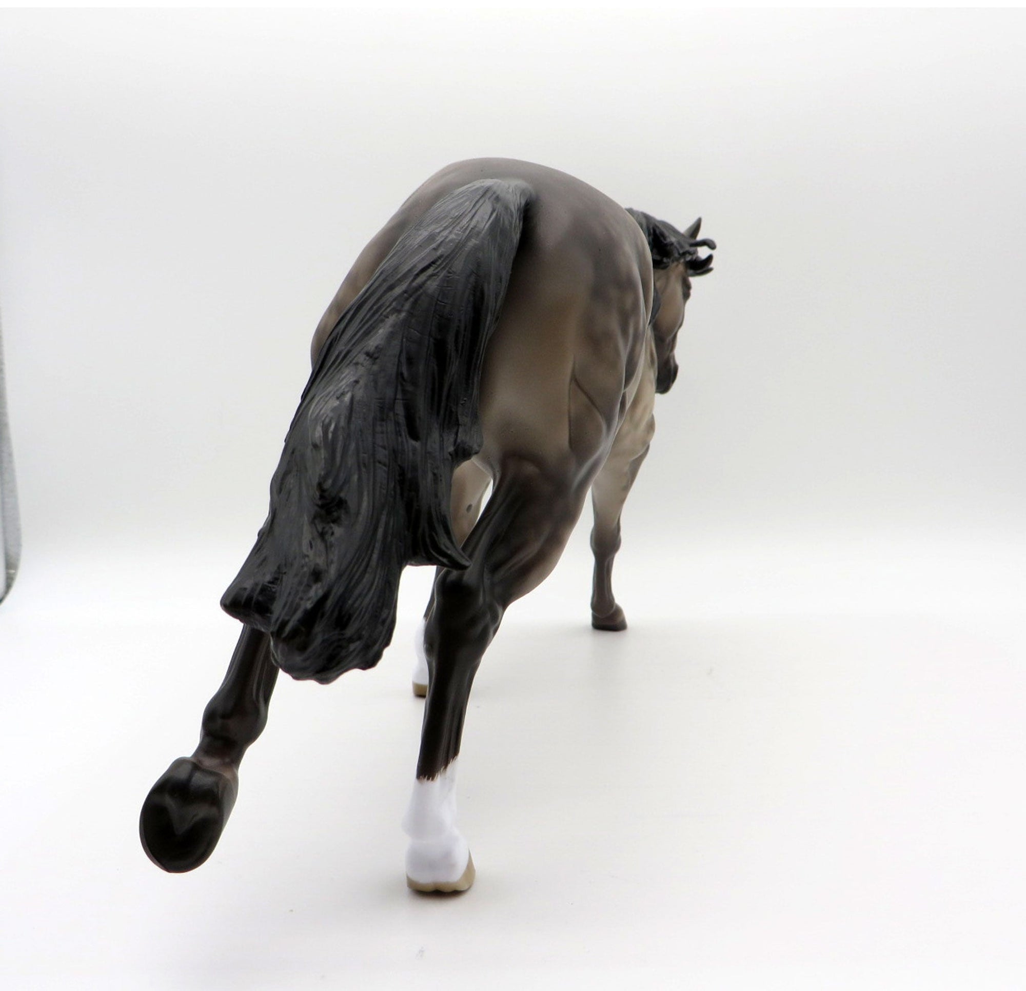 Kerouac--OOAK Buckskin Running Stock Horse  by Sheryl Leisure  EQ 21