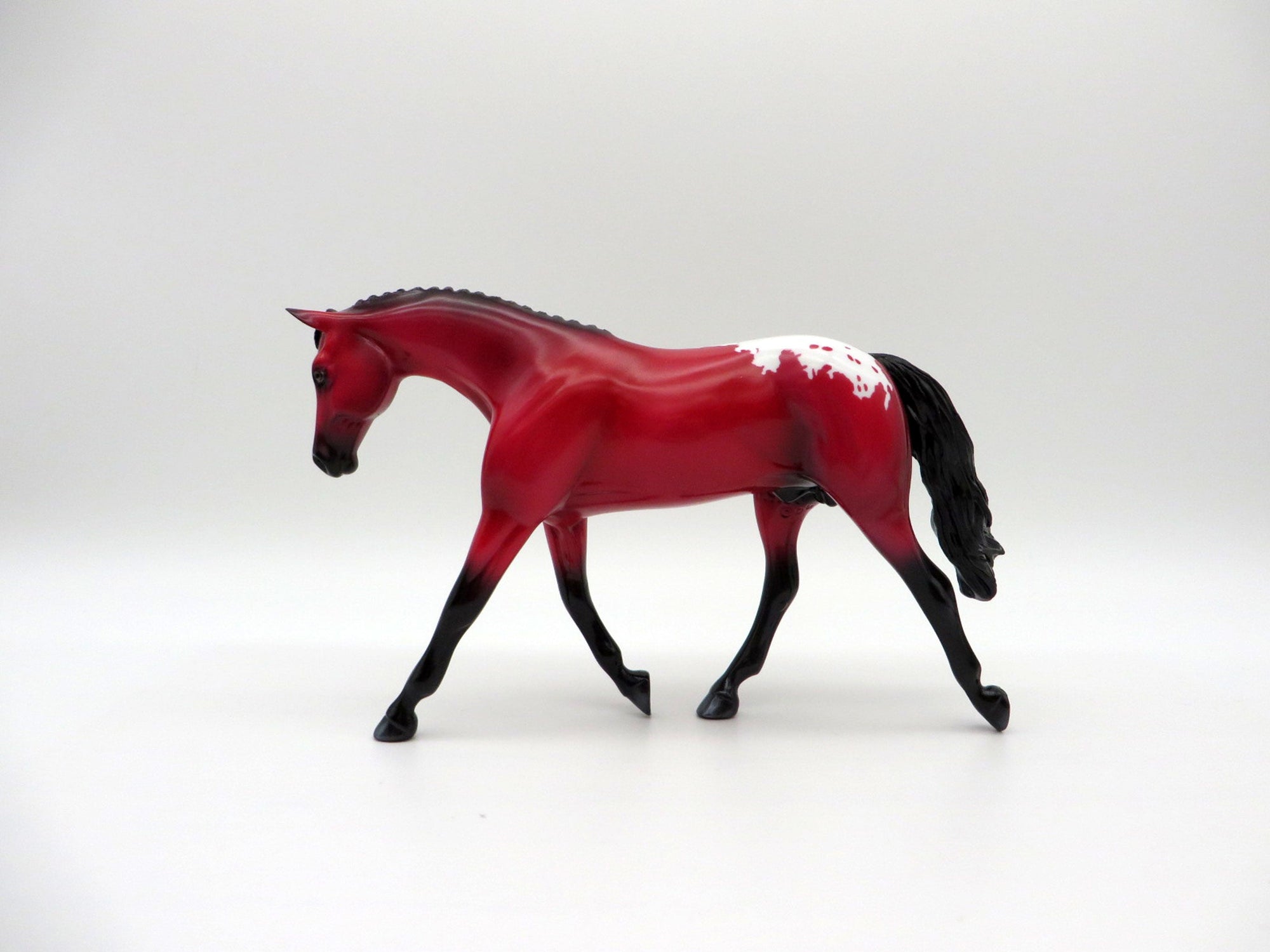 Khubelu-OOAK Pebbles Warmblood Precious Stone Painted By Ellen Robbins EQ 2021